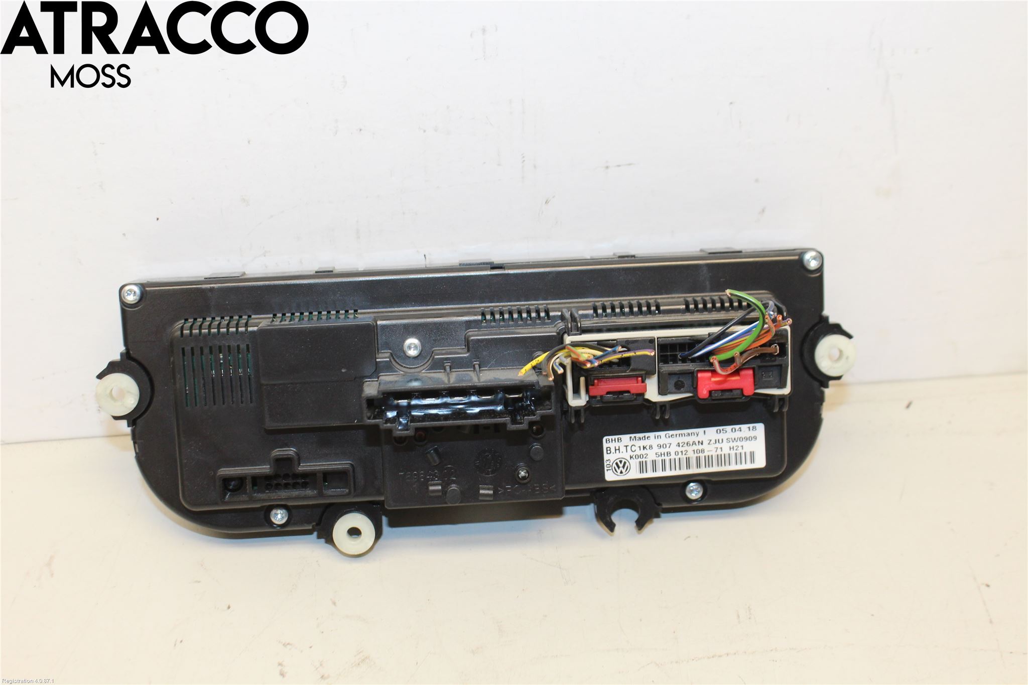 Volkswagen VW CADDY 16-20 Ac Styrenhet Ac Manöveren