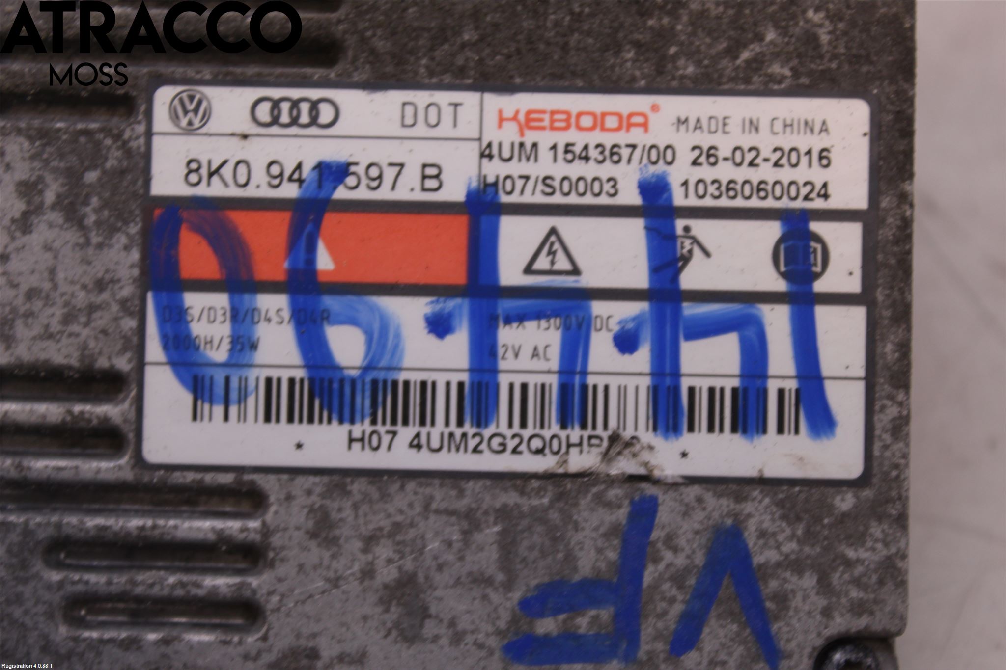 Skoda OCTAVIA (5E) 13-20 Styrenhet Strålkastare