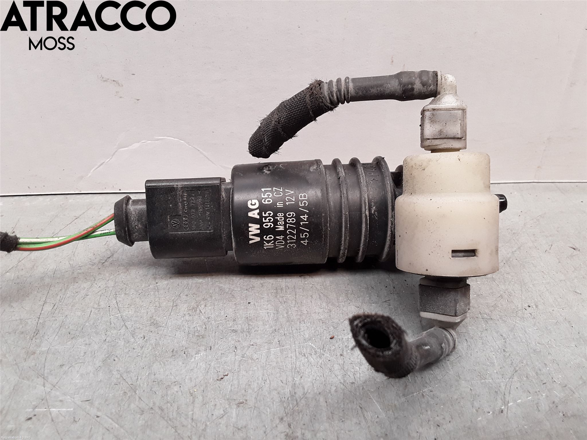 Volkswagen VW PASSAT 15-19 Spolarpump Vindruta