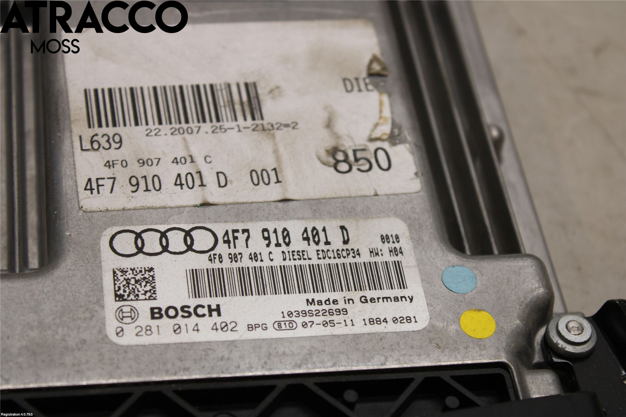 Audi A6/S6     05-11 Styrenhet Insprut Bensin