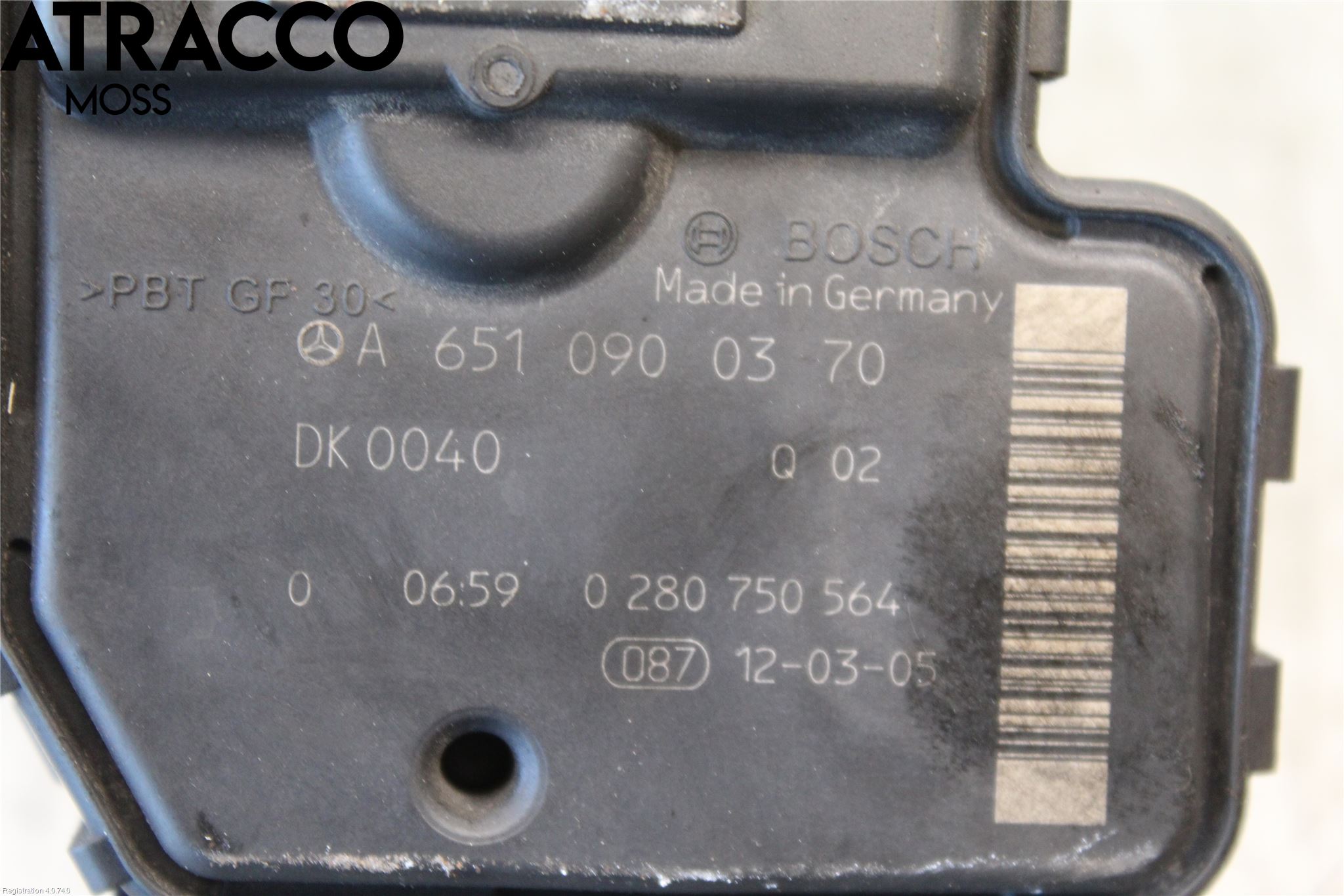 Mercedes-Benz MB S-KLASS (W221) 05-13 Injspjällhus