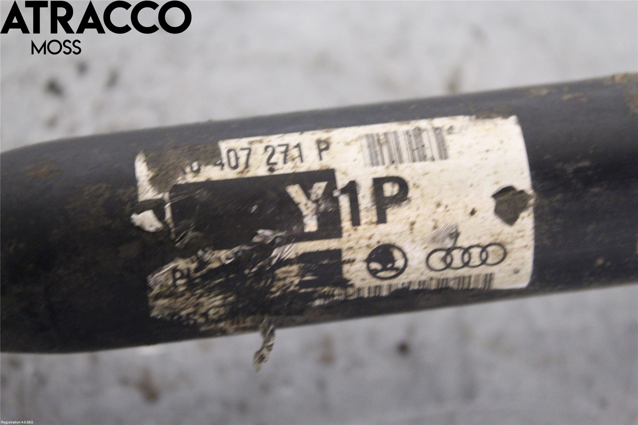 Audi A4/S4 08-11 Drivaxel Fram Höger