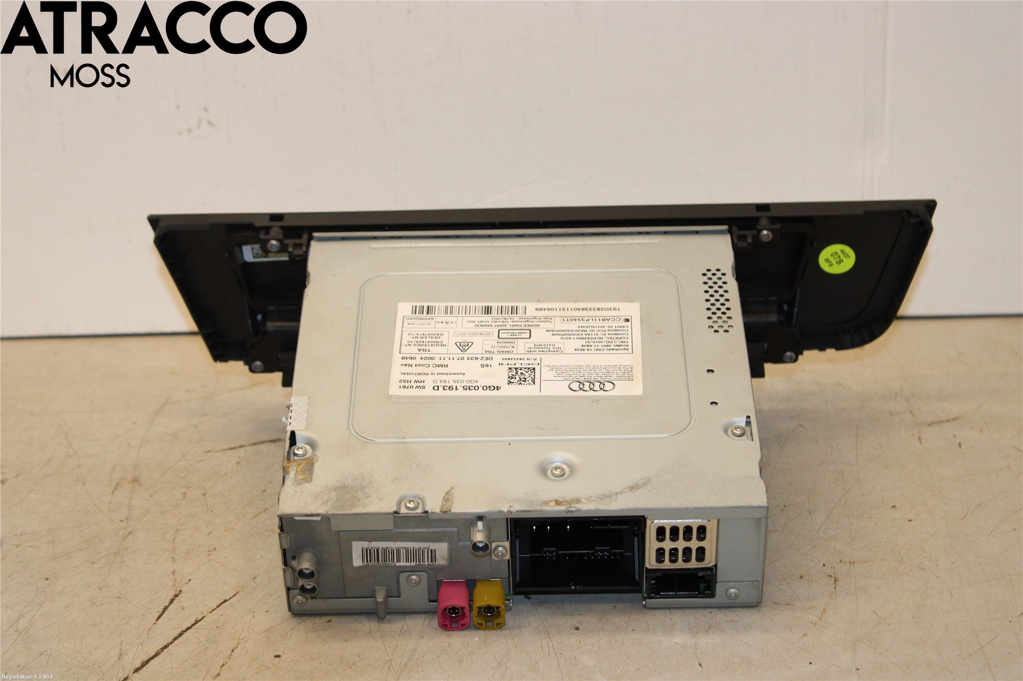 Audi A6/S6 4G 11-18 Radio-Stereo Förstärkare