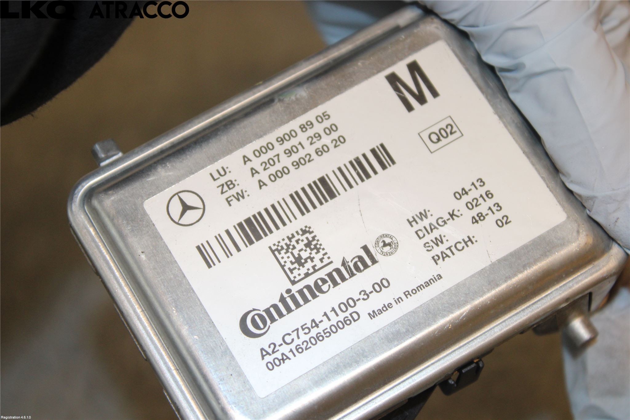 Mercedes-Benz MB VITO/V-KLASS (W640,W447,W448) 14- Parkeringshjälp Kamera
