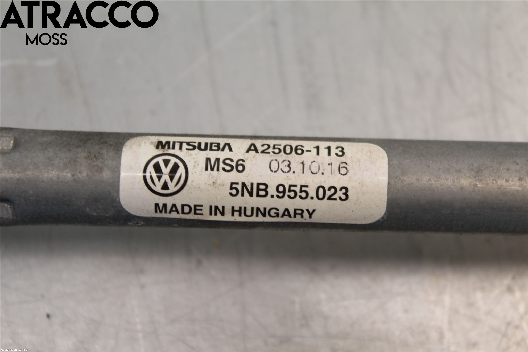 Volkswagen VW TIGUAN 16-24 Torkarmotor Vindruta