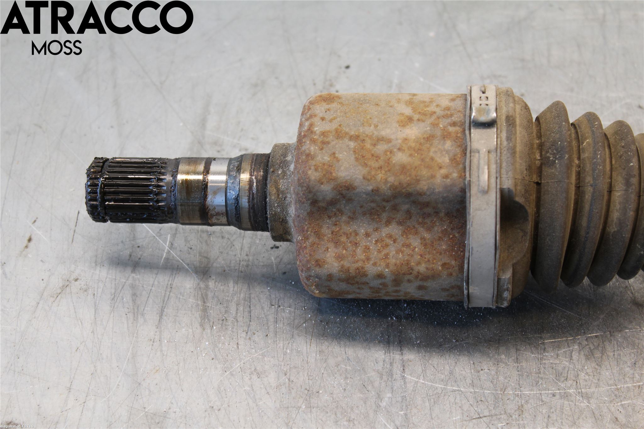 Ford TRANSIT/TOURNEO CONNECT 13-22 Drivaxel Fram Vänster