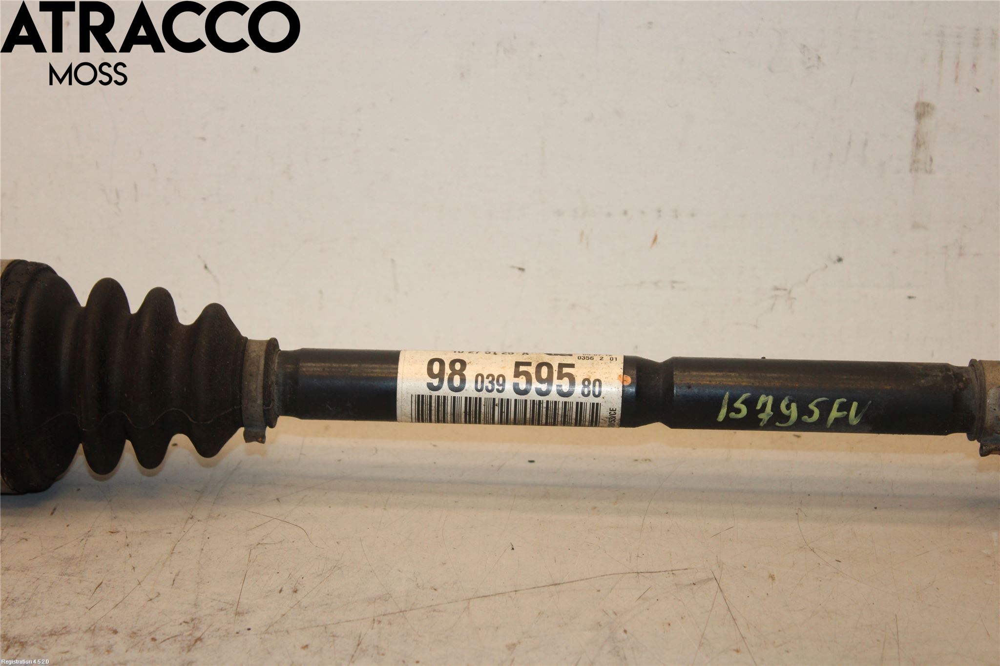 Peugeot 208 12-15 Drivaxel Fram Vänster