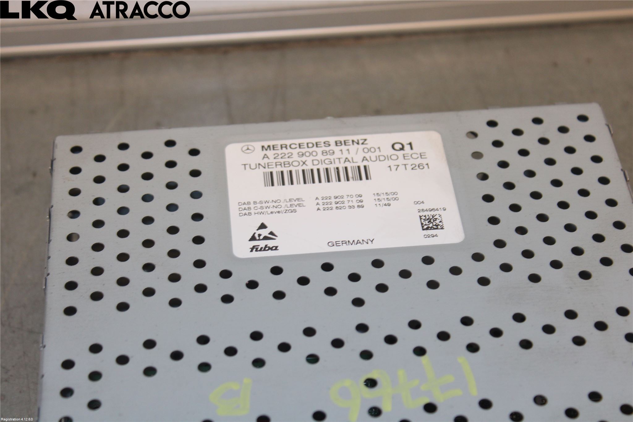 Mercedes-Benz MB C-KLASS (W205) 14-21 Radio