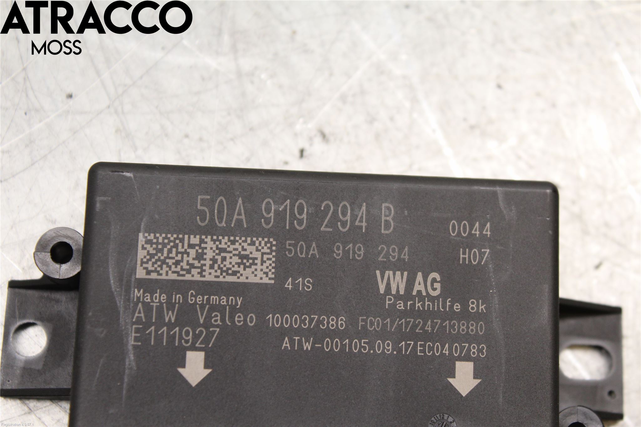 Volkswagen VW GOLF / E-GOLF VII 13-20 Styrenhet Parkeringshjälp