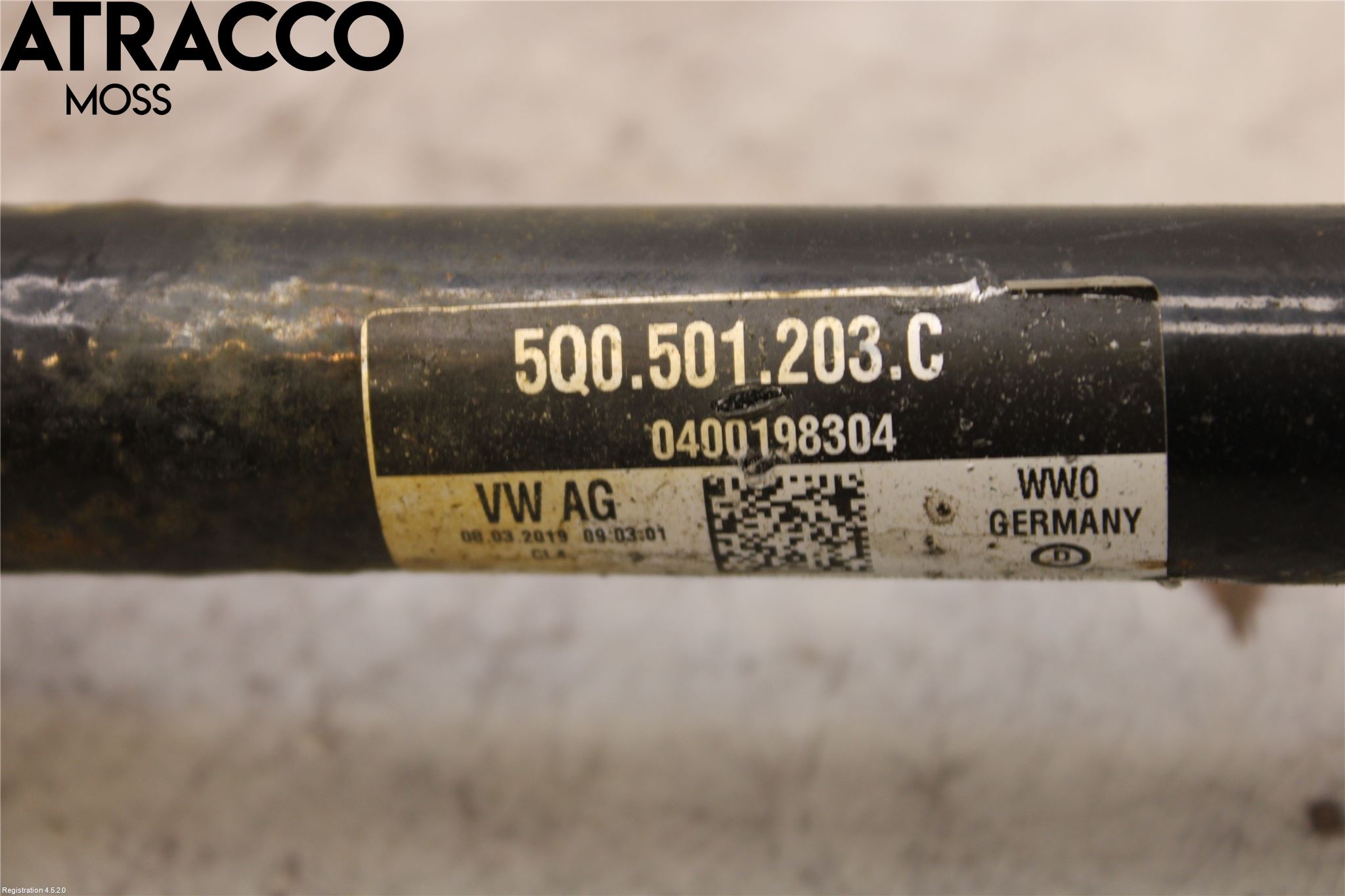 Skoda OCTAVIA (5E) 13-20 Drivaxel Bak Vänster