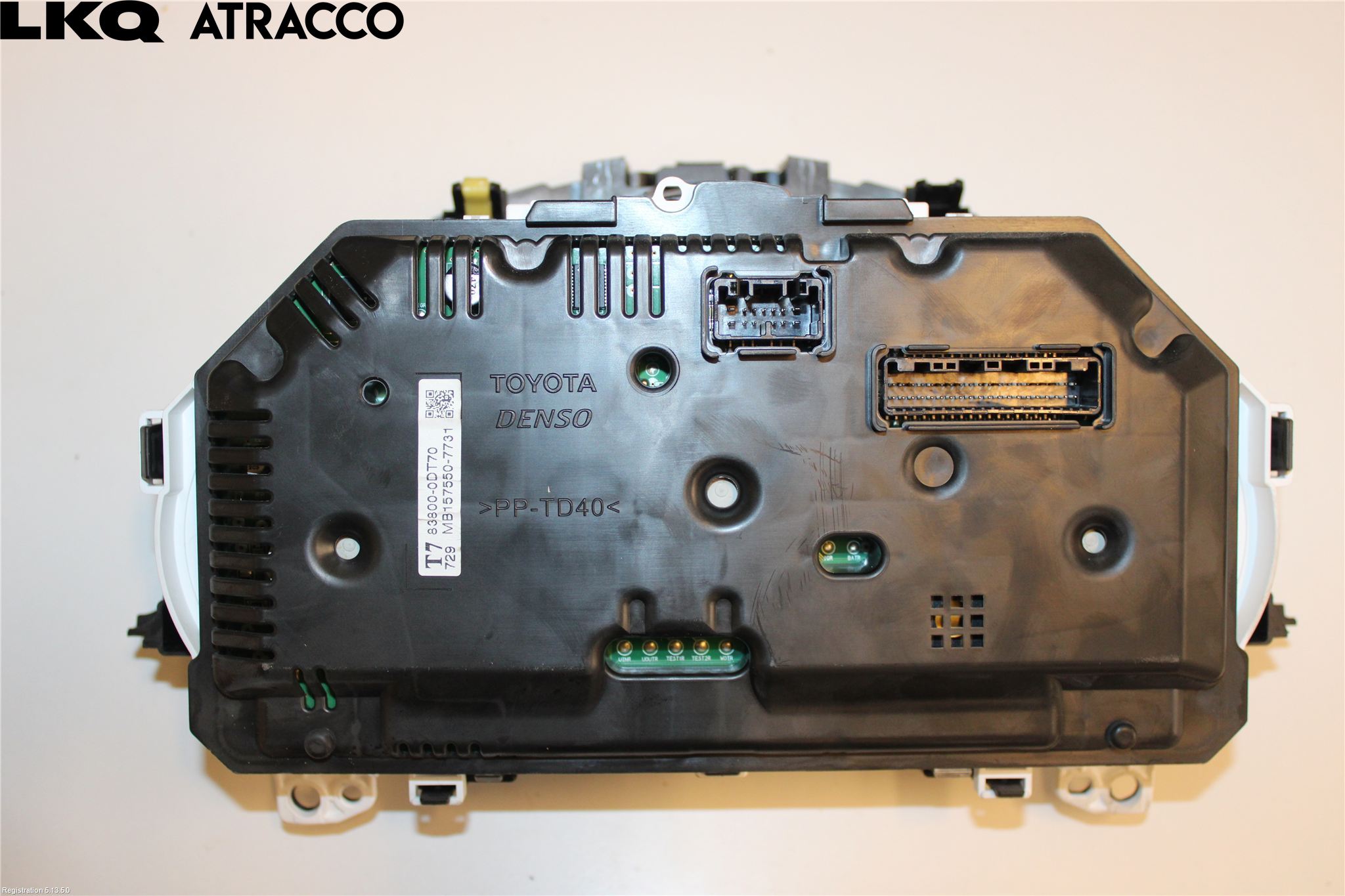 Toyota YARIS XP130 12-14 Kontrolldisplay
