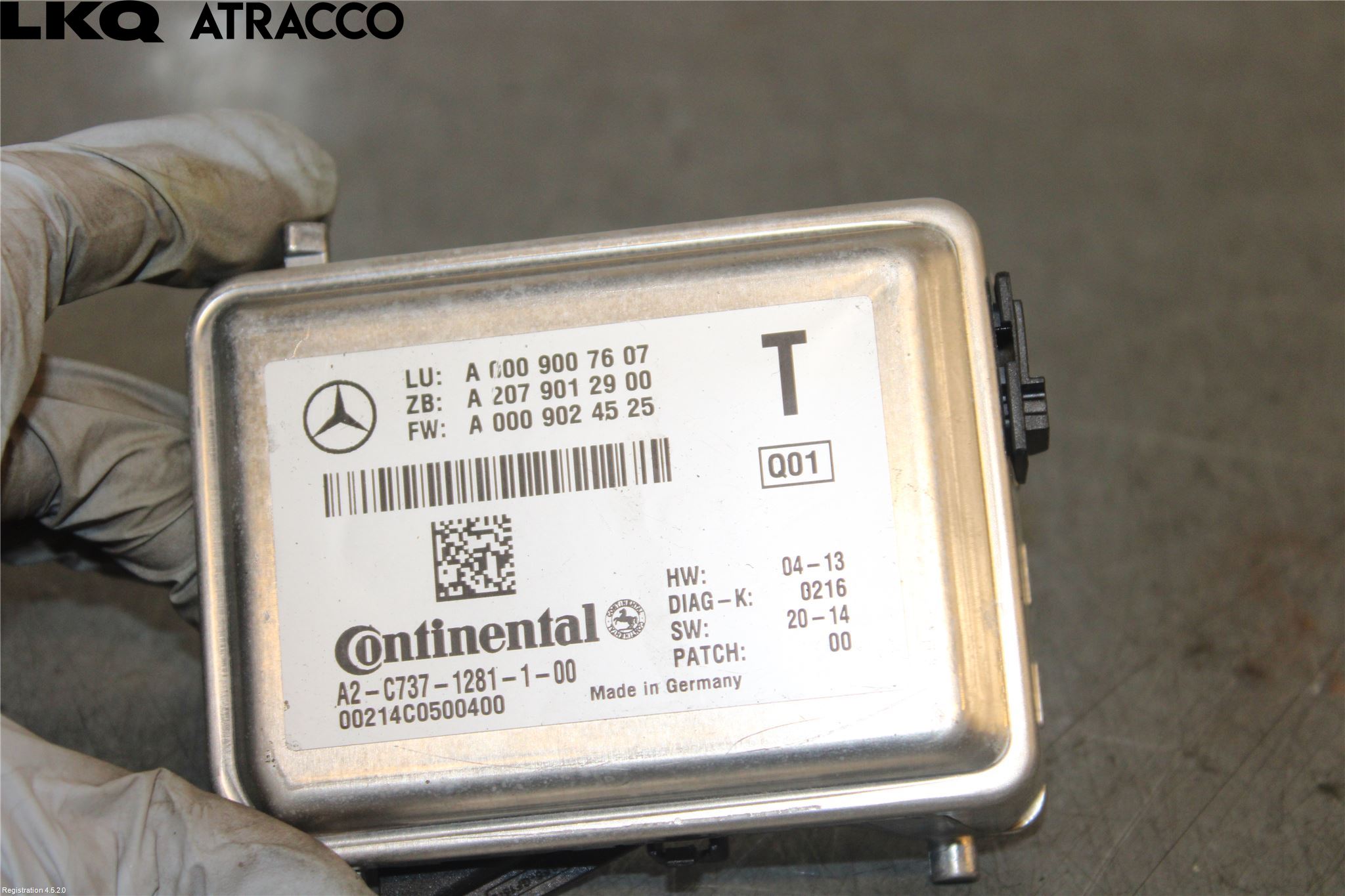 Mercedes-Benz MB CLA-KLASS (C117/X117) 13-19 Sensor Aktivt Kollisionsskydd