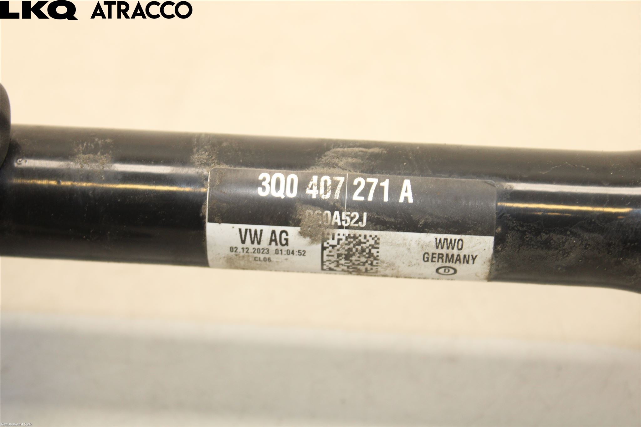 Volkswagen VW CADDY 21- Drivaxel Fram Vänster