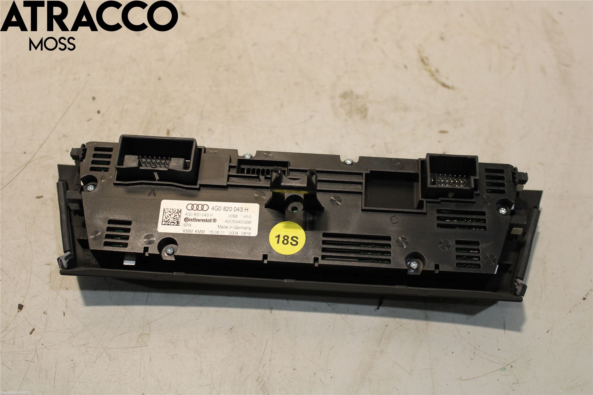 Audi A6/S6 4G 11-18 Ac Styrenhet Ac Manöveren