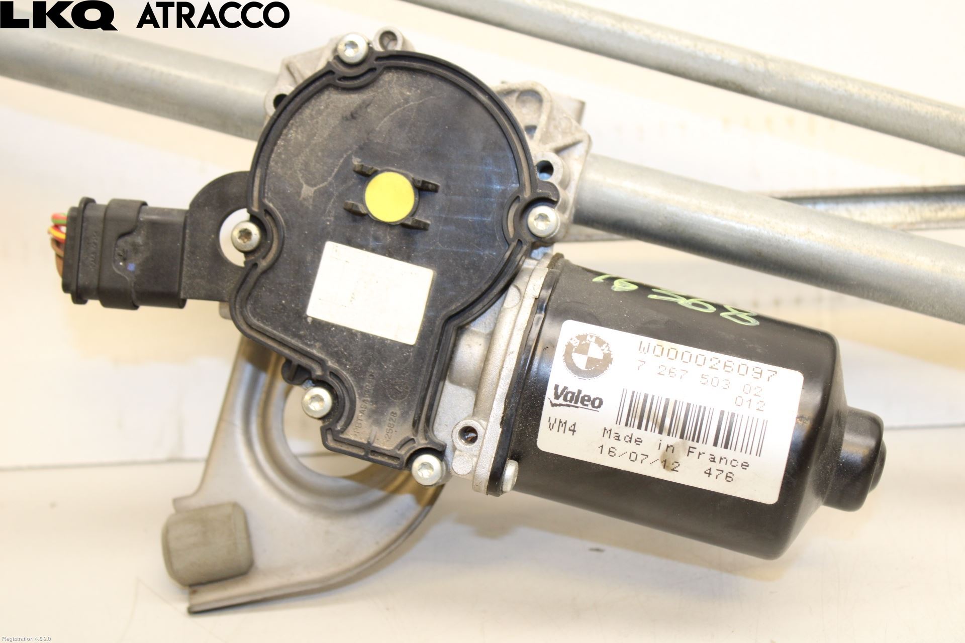 BMW 1 F20/F21 11-19 Torkarmotor Vindruta