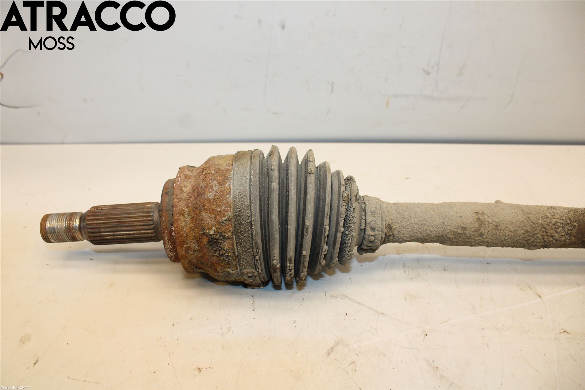 Citroen C4 GRAND PICASSO 07-13 Drivaxel Fram Vänster