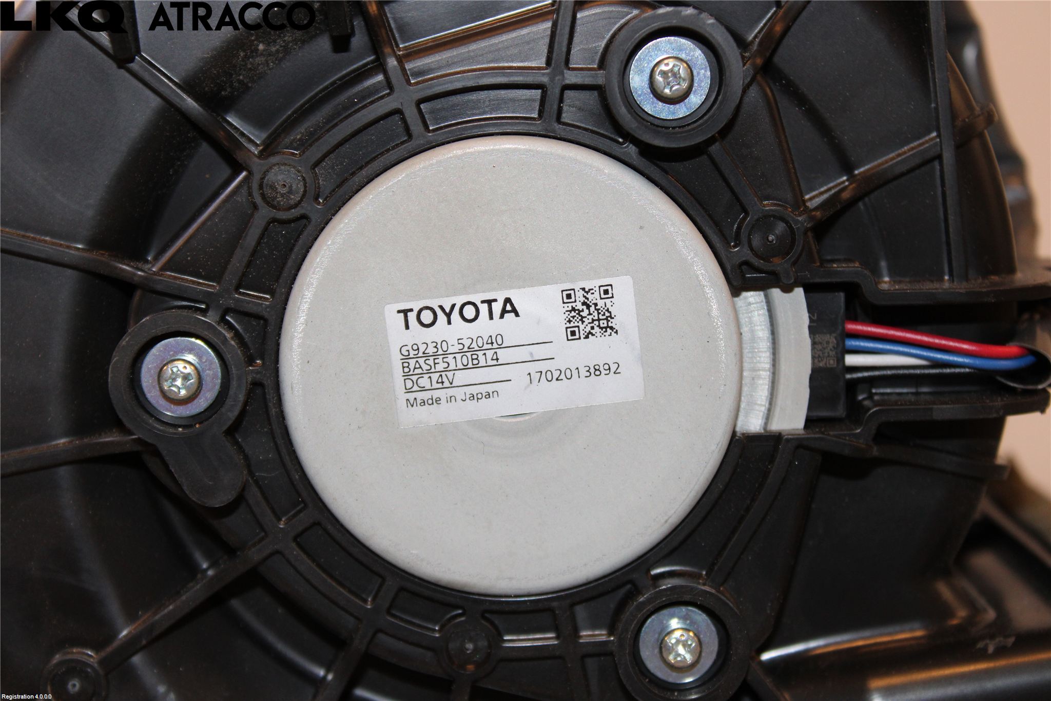 Toyota YARIS XP130 15-20 Kylfläkt El
