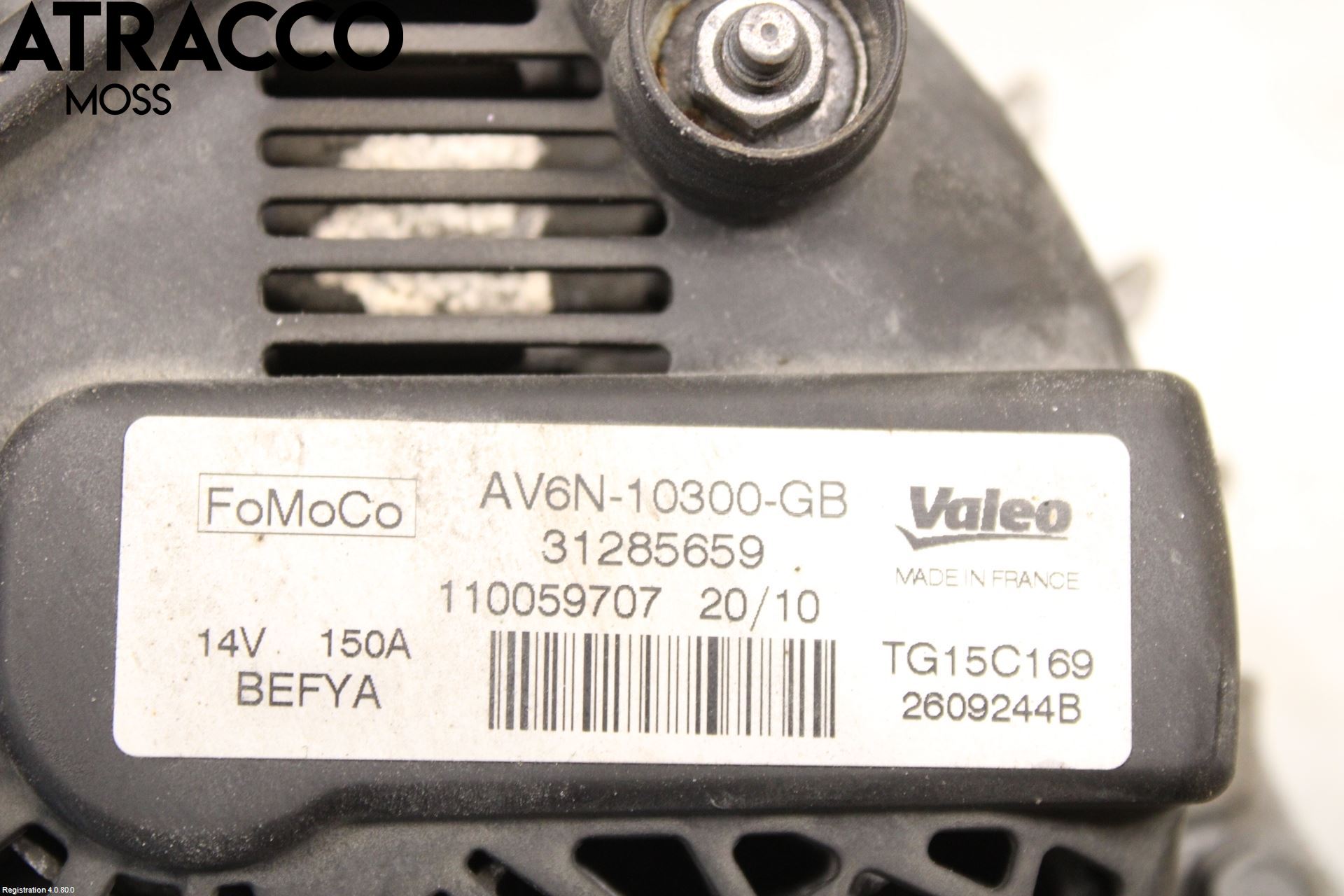 Ford FIESTA 09-12 Generator