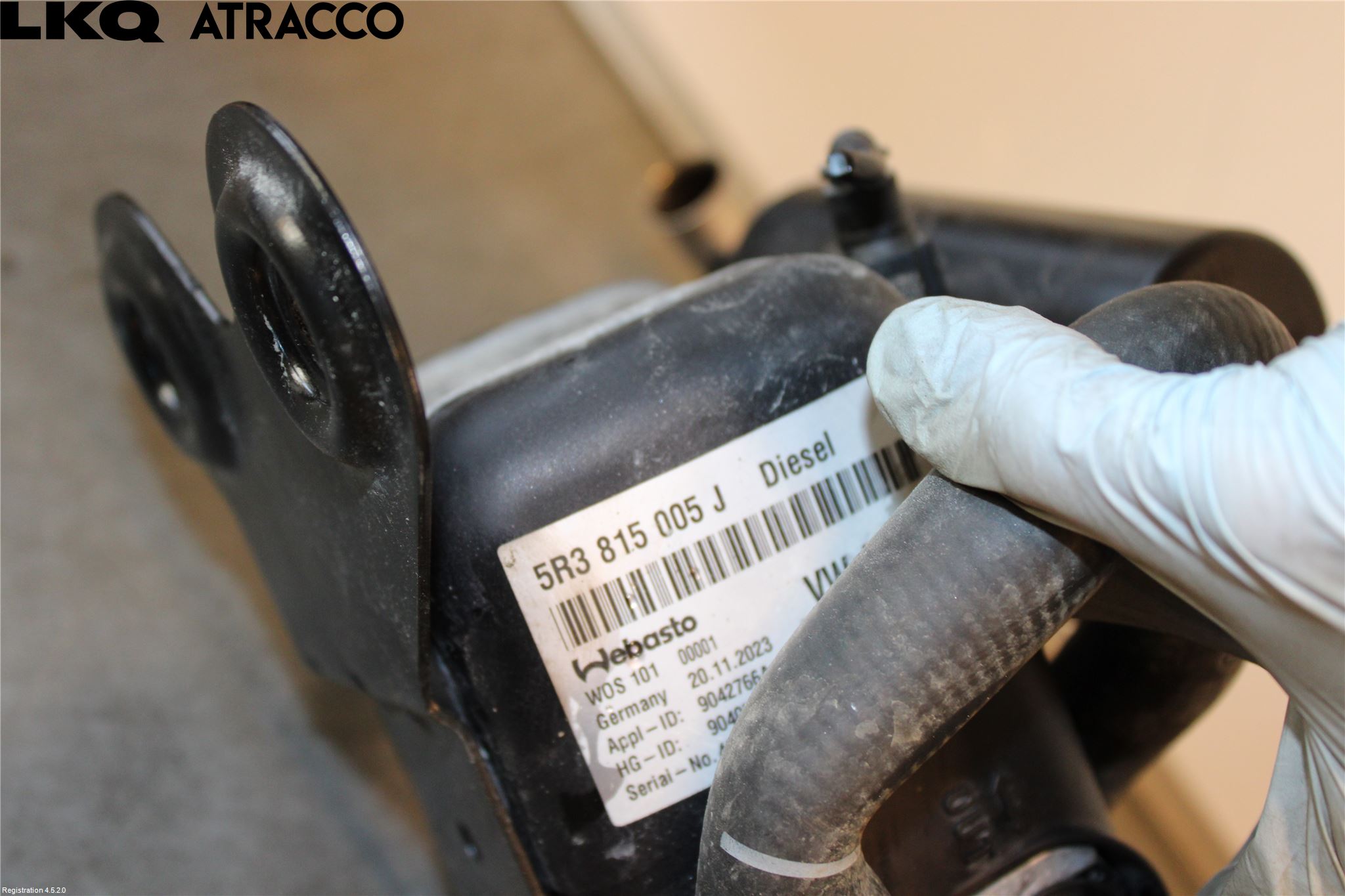 Volkswagen VW CADDY 21- Avgas Partikelfilter