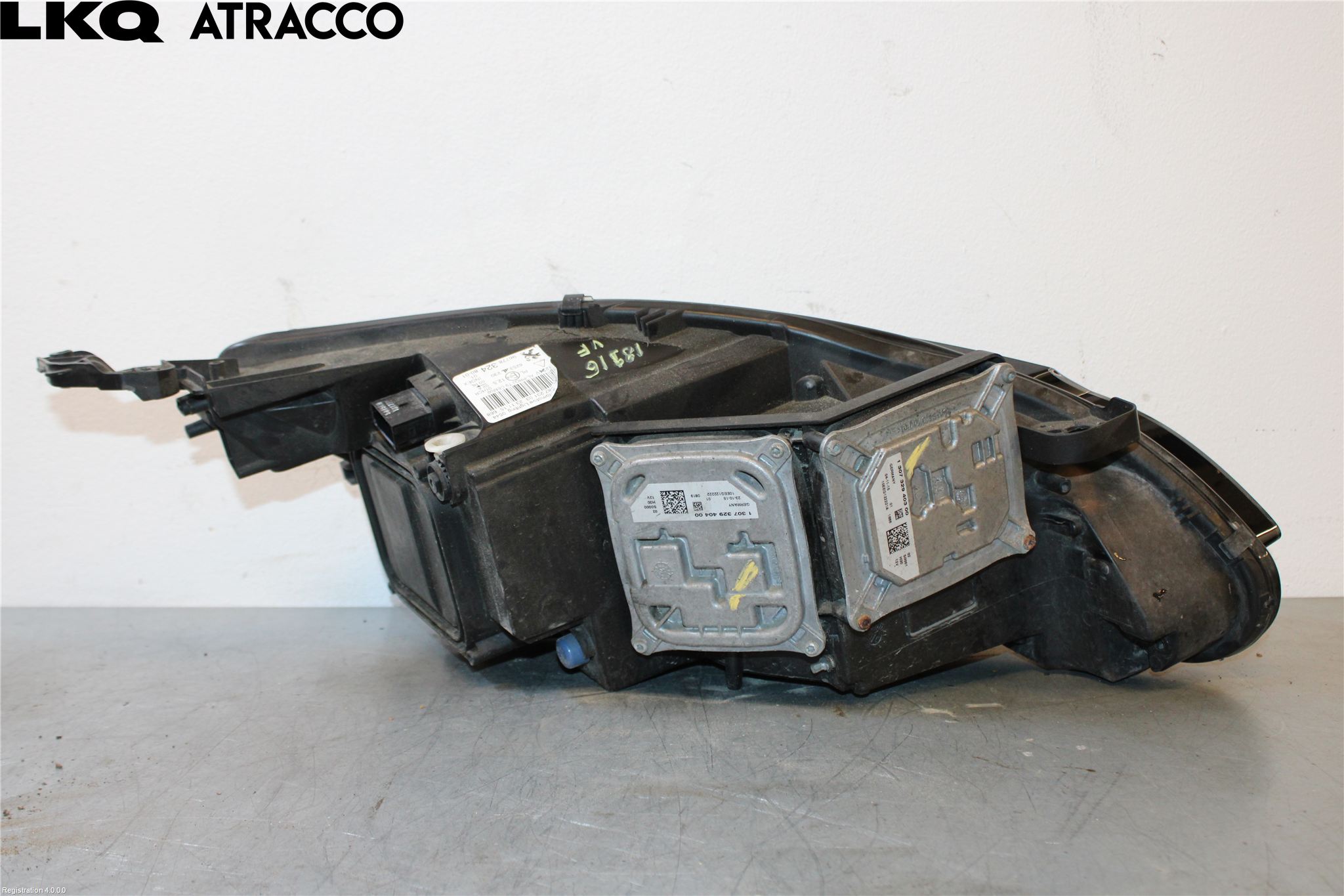 Peugeot 308 14-21 Strålkastare Vänster