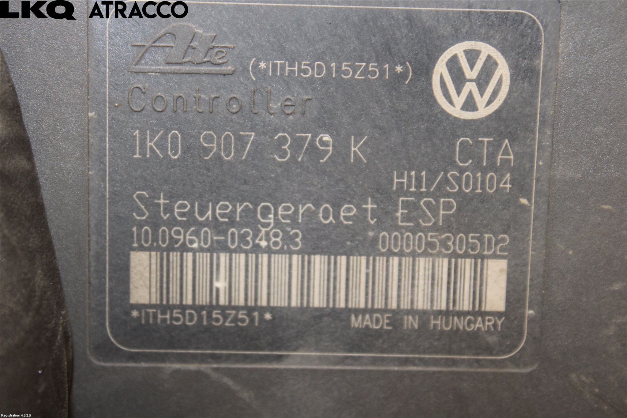 Volkswagen VW TOURAN 03-10 Abs Hydraulaggregat