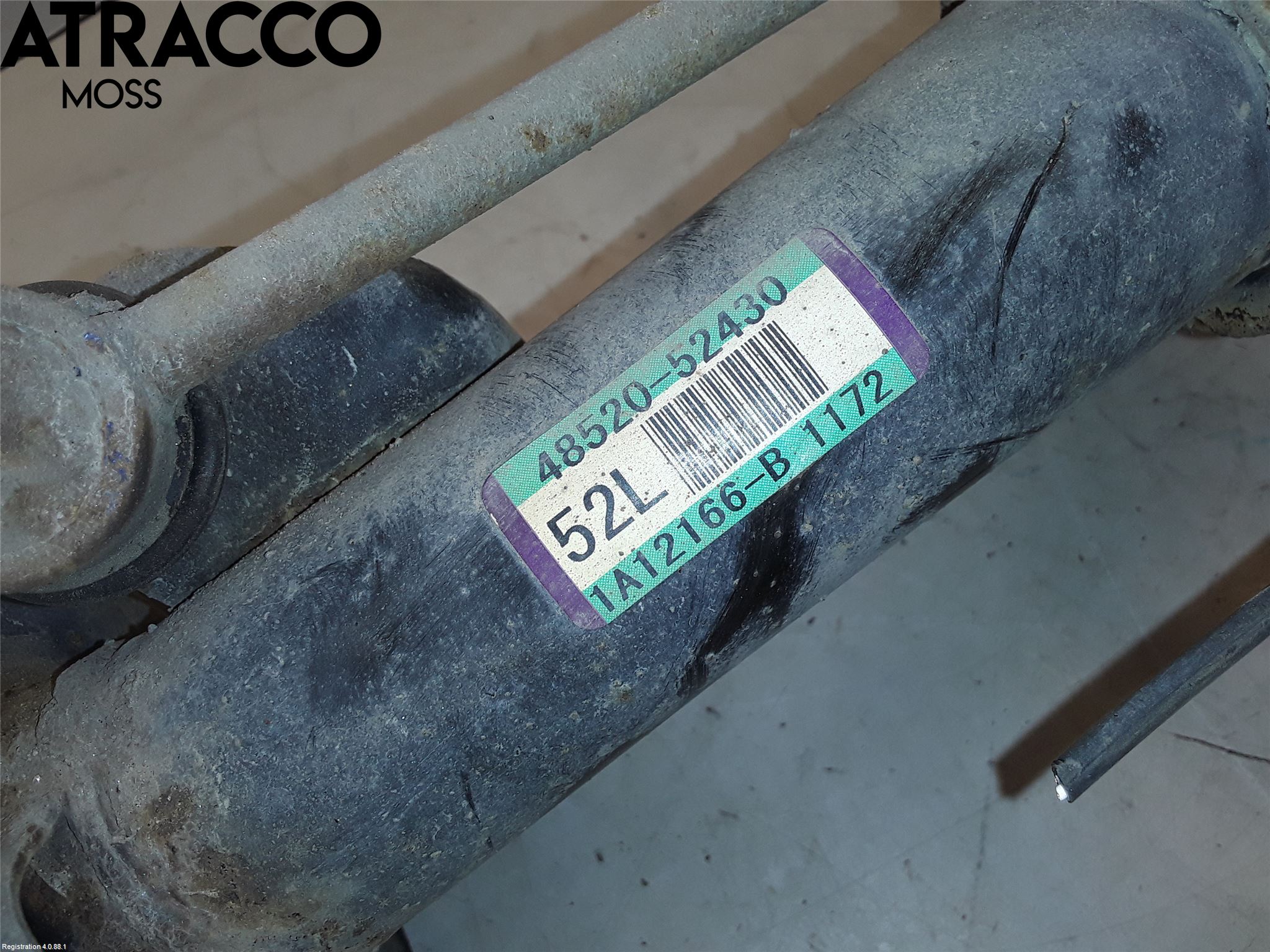 Toyota VERSO-S 11-16 Fjäderben Fram Vänster