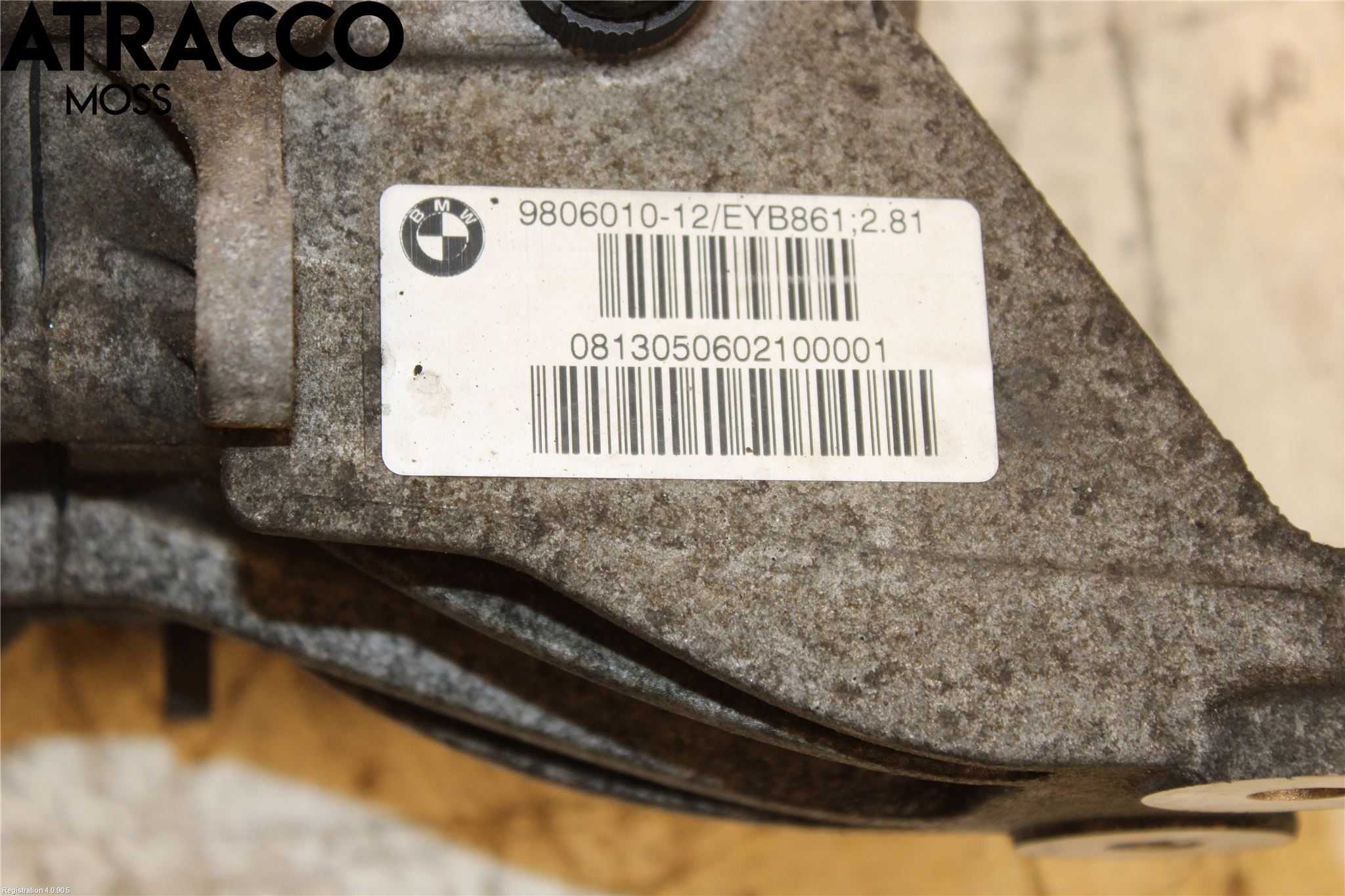 Mini COUNTRYMAN R60 11-16 Bakväxel-Diff