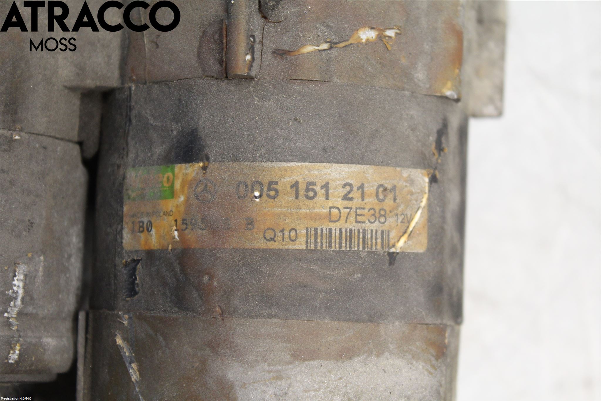 Mercedes-Benz MB A-KLASS (W169) 04-12 Startmotor