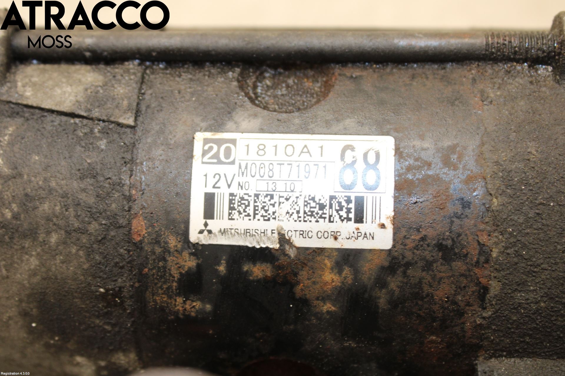 Mitsubishi ASX 10-22 Startmotor Diesel