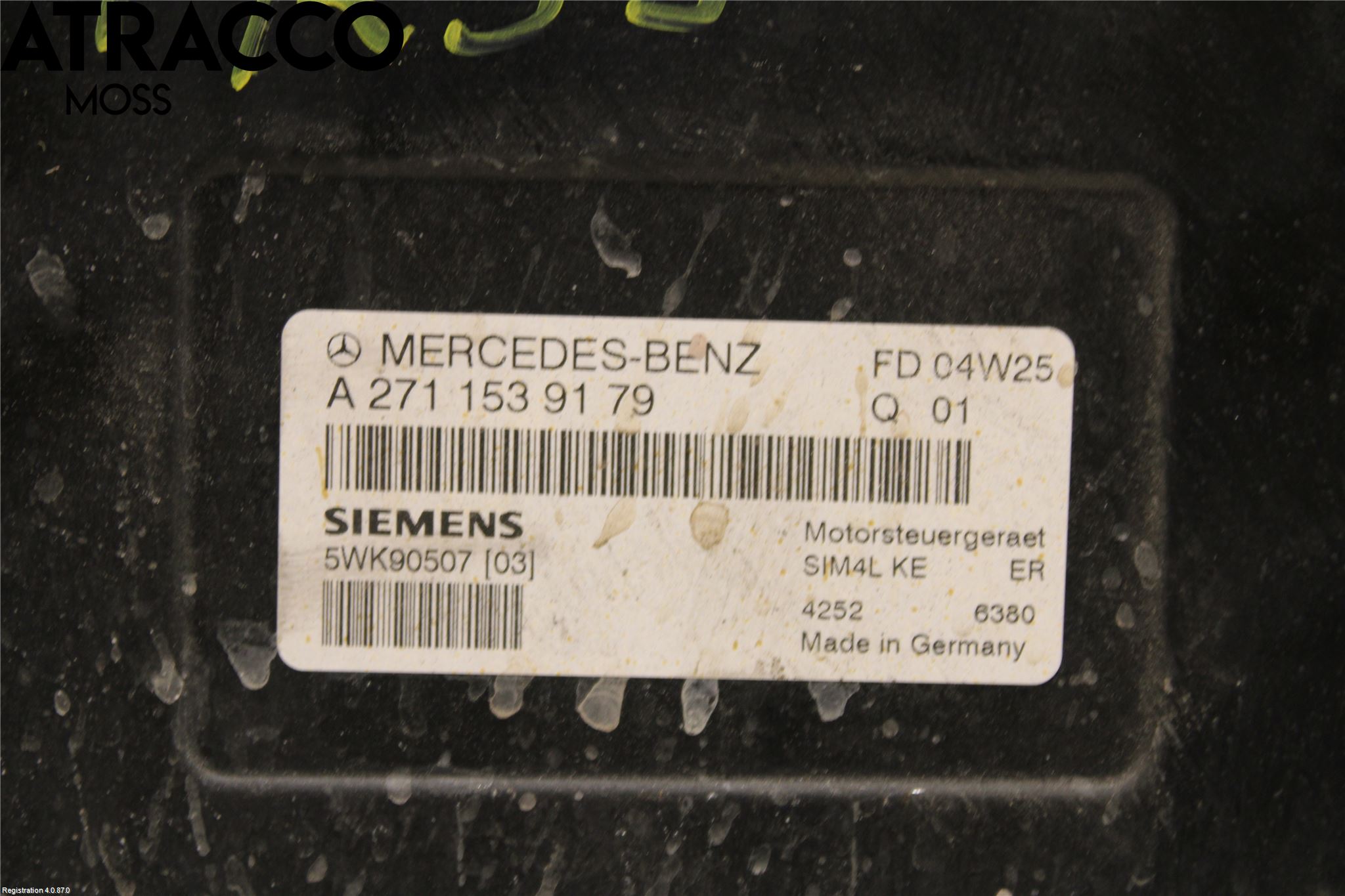 Mercedes-Benz MB E-KLASS (W211) 02-09 Styrenhet Insprut Bensin