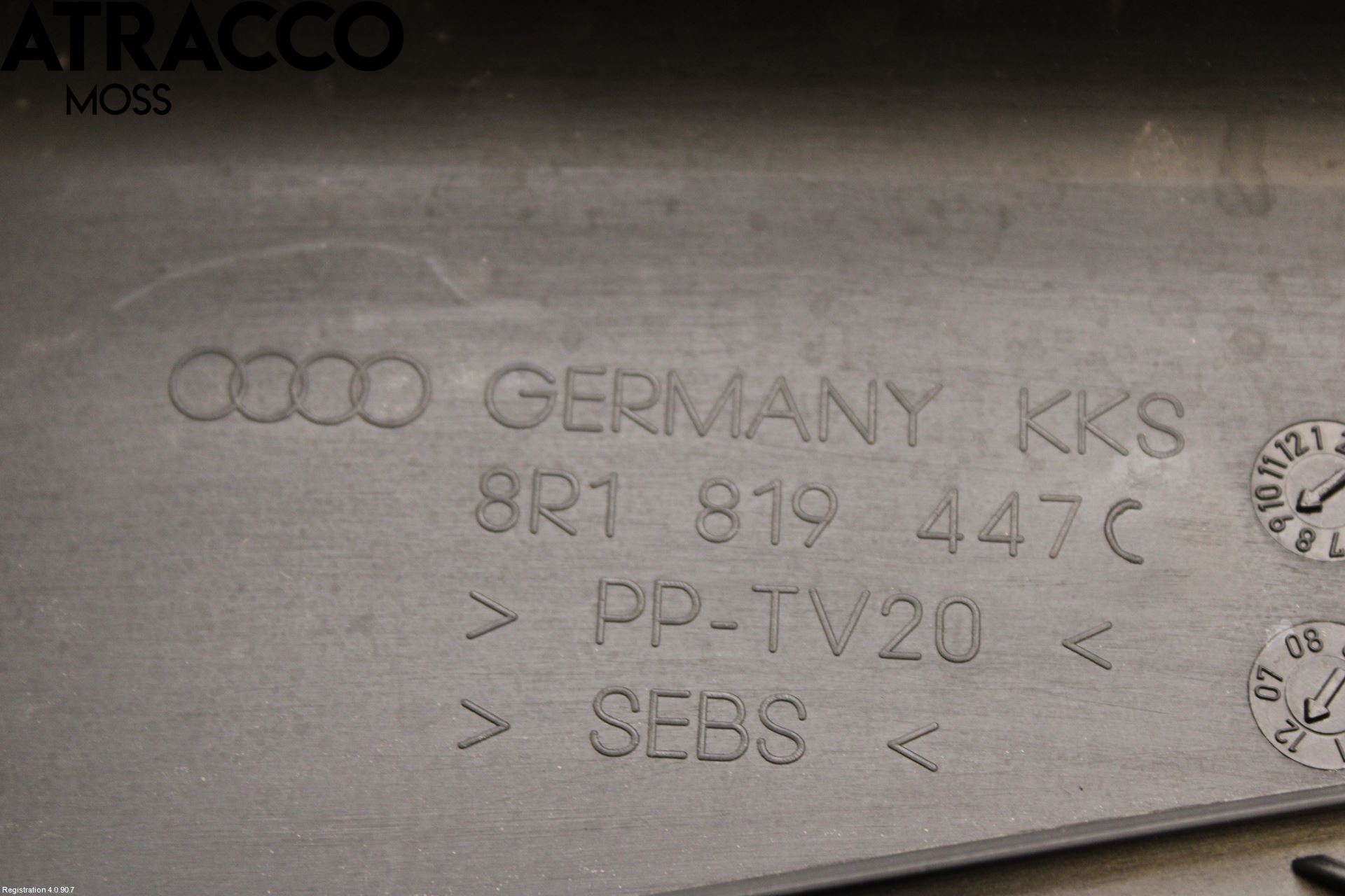 Audi Q5 09-16 Torpedplåt-Torpedplast