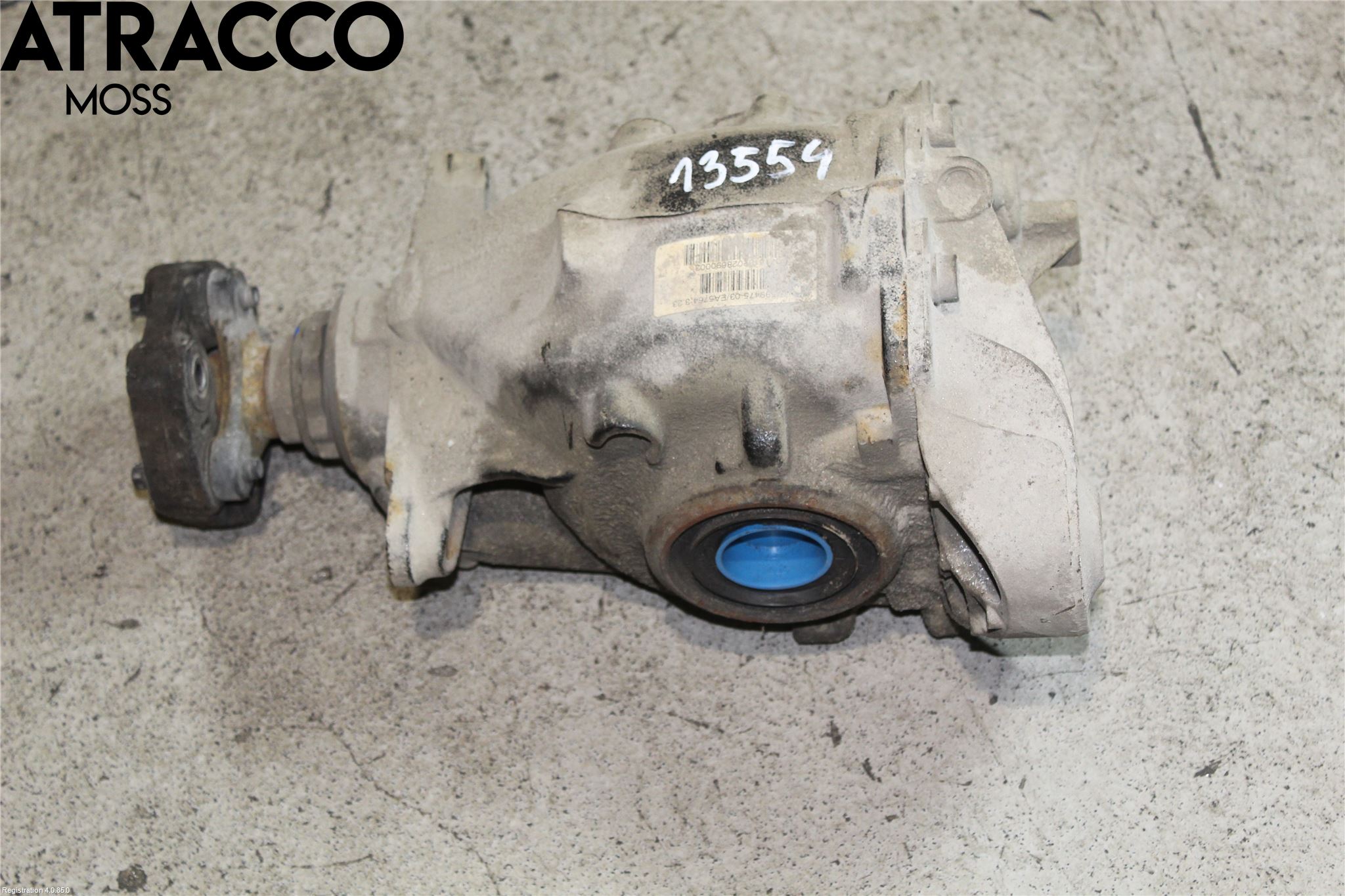 BMW 3 F30/F31/F80 12-19 Bakväxel-Diff