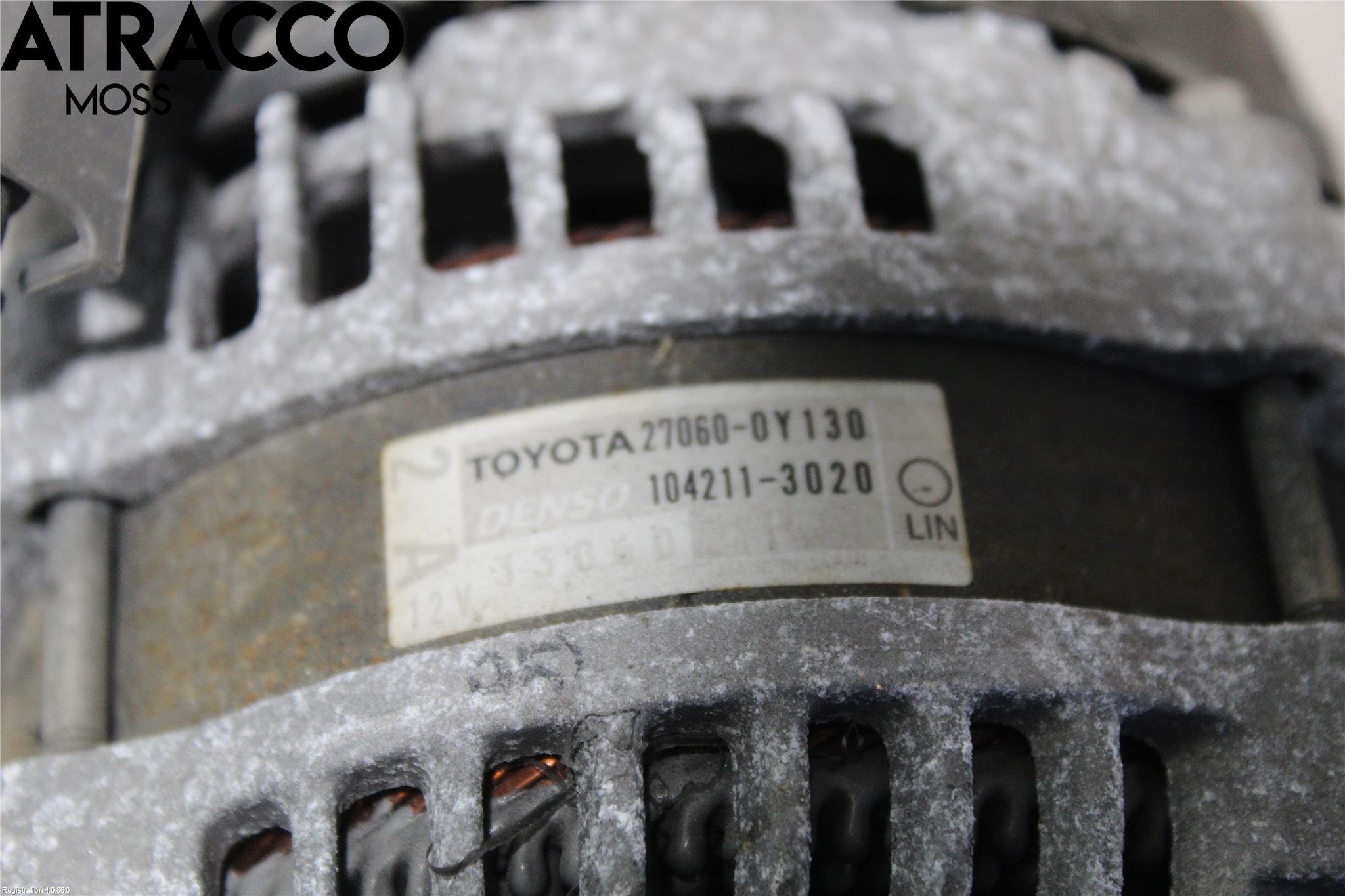 Toyota YARIS XP130 12-14 Generator