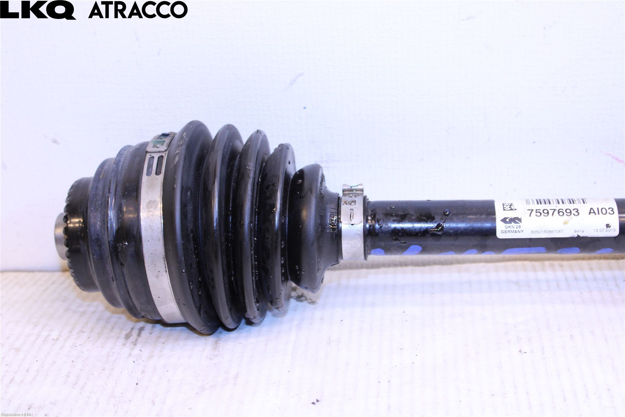 BMW 3 GT F34 13-19 Drivaxel Fram Vänster