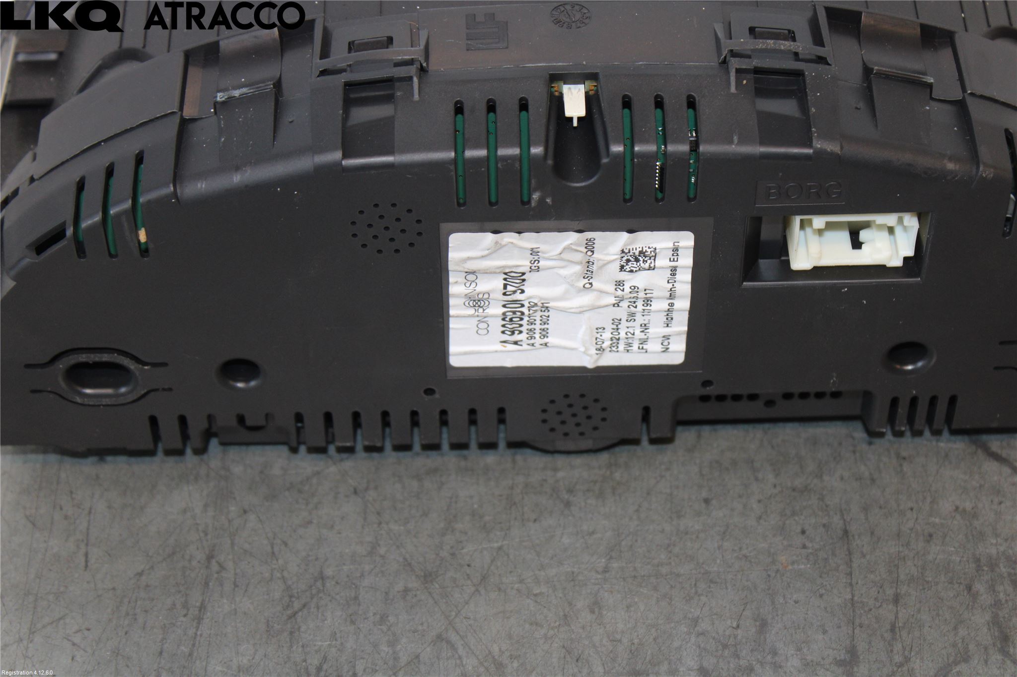 Mercedes-Benz MB SPRINTER (W906) 06-18 Instrument Komb