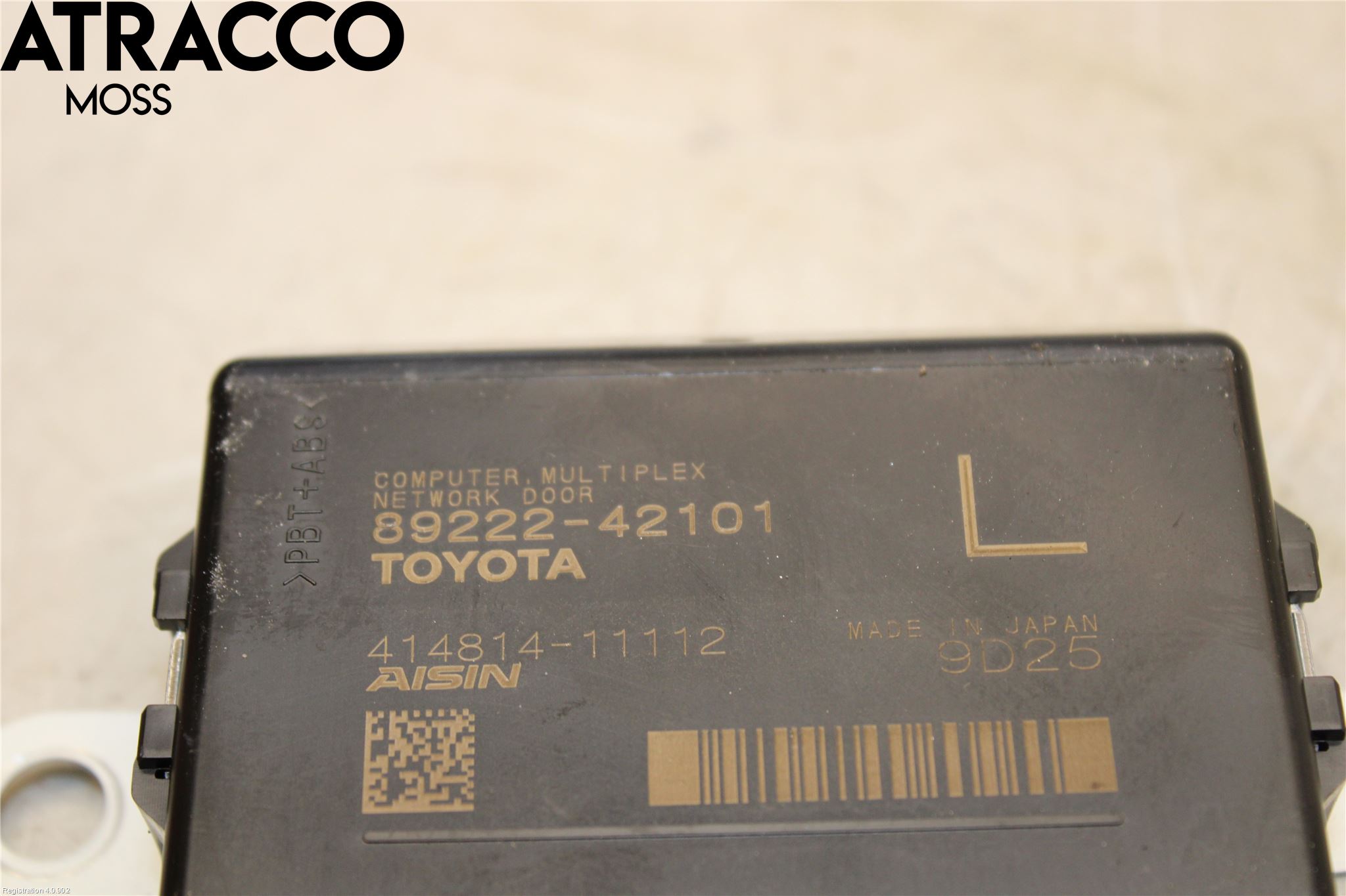 Toyota RAV4 19- Styrenhet Baklucka
