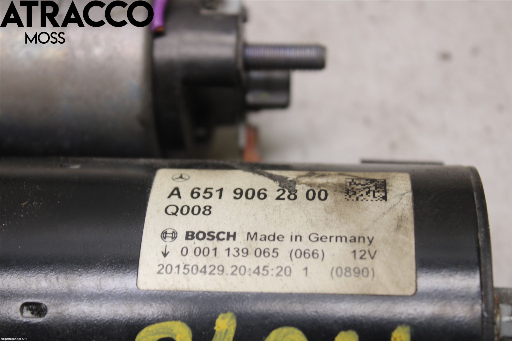 Mercedes-Benz MB C-KLASS (W205) 14-21 Startmotor Diesel