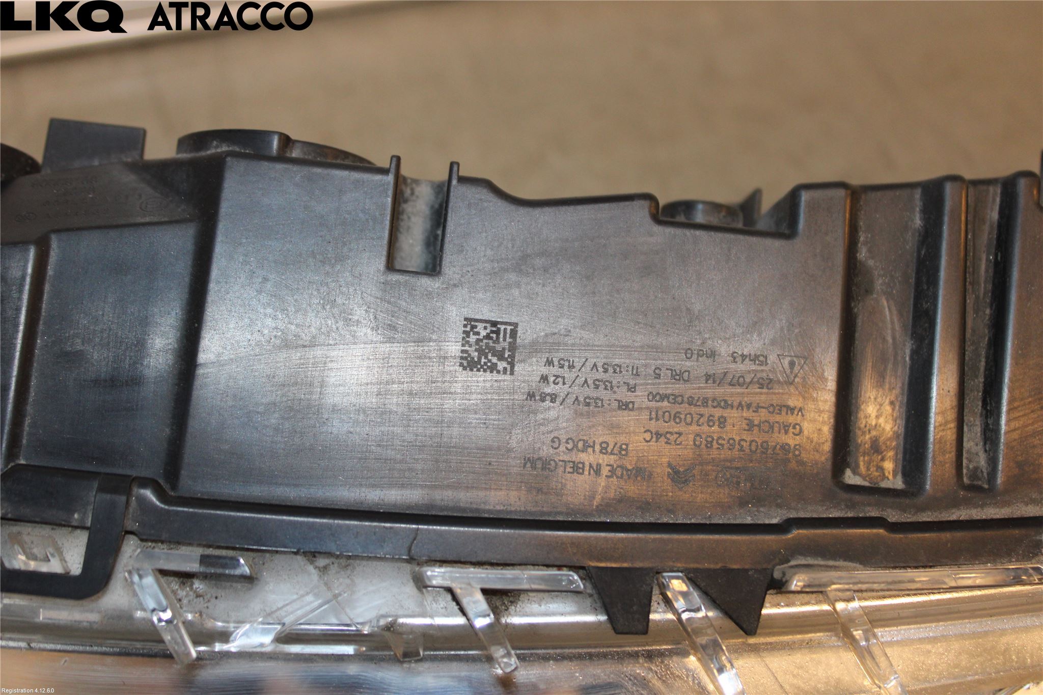 Citroen C4 GRAND PICASSO 14-18 Dimljus-Varselljus Fram