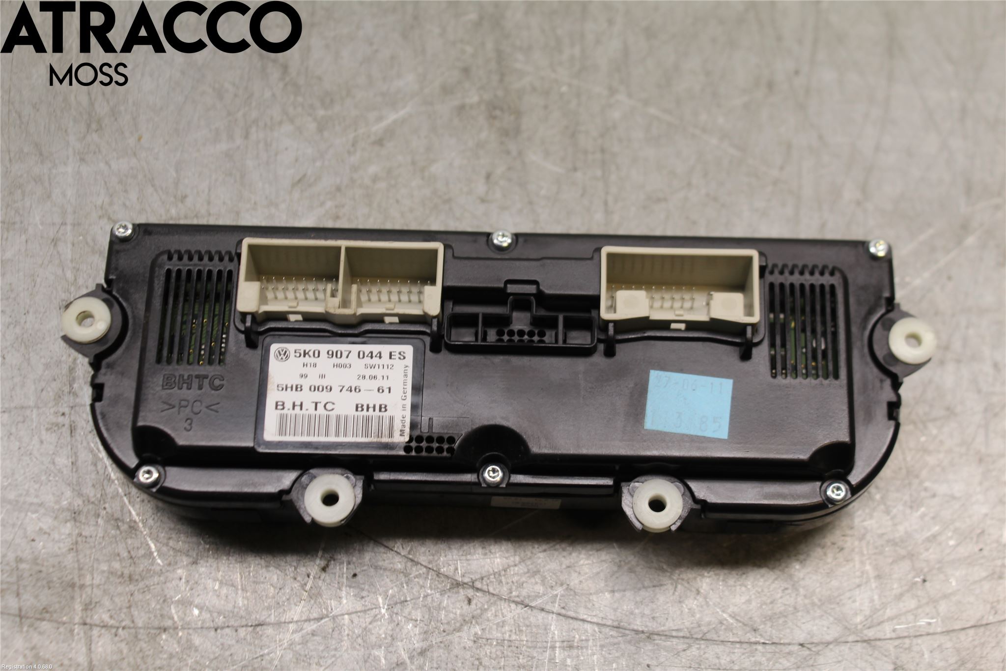 Volkswagen VW GOLF VI 09-13 Ac Styrenhet Ac Manöveren
