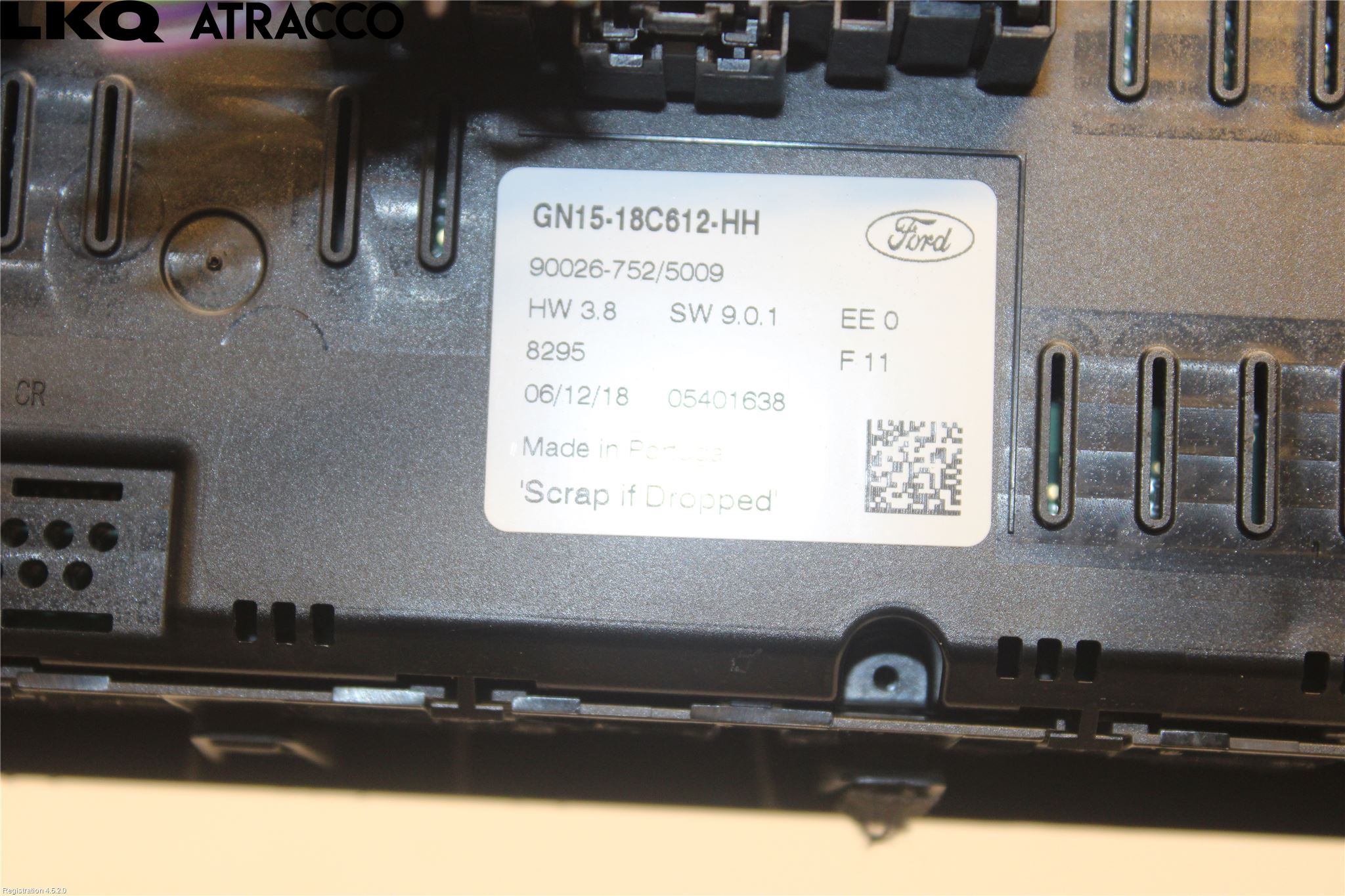 Ford ECOSPORT 17- Ac Styrenhet Ac Manöveren