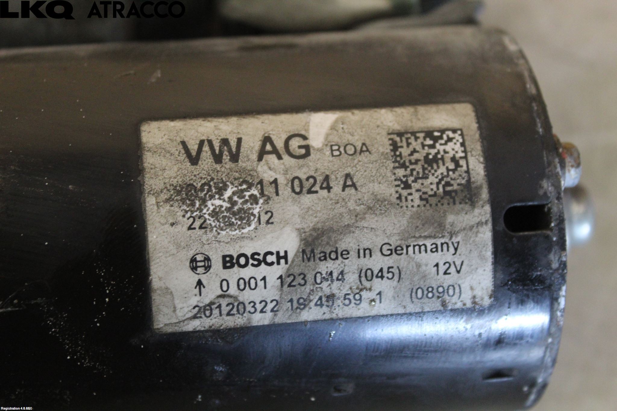 Skoda SUPERB 09-15 Startmotor Diesel