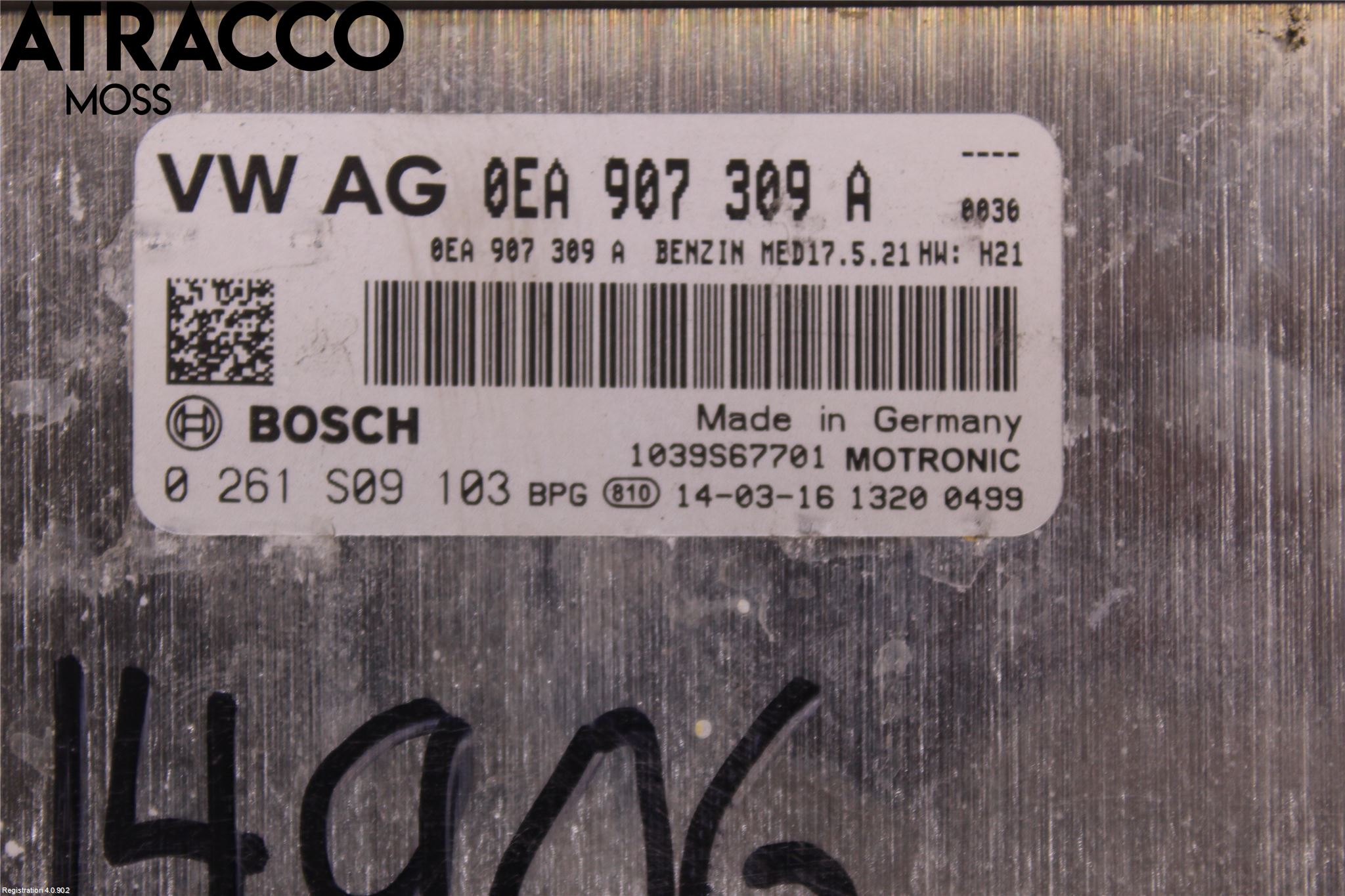 Volkswagen VW GOLF / E-GOLF VII 13-20 Styrenhet Insprut Bensin