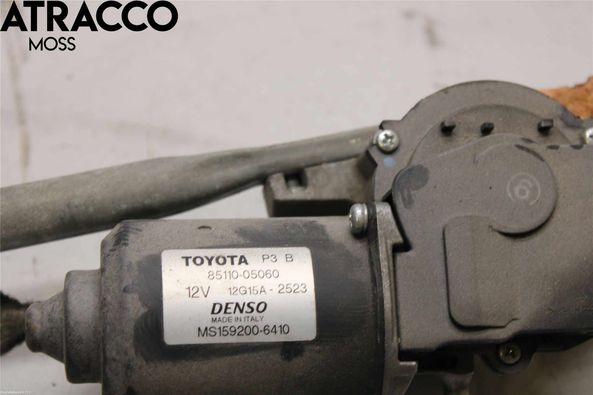Toyota AVENSIS 03-06 Torkarmotor Vindruta