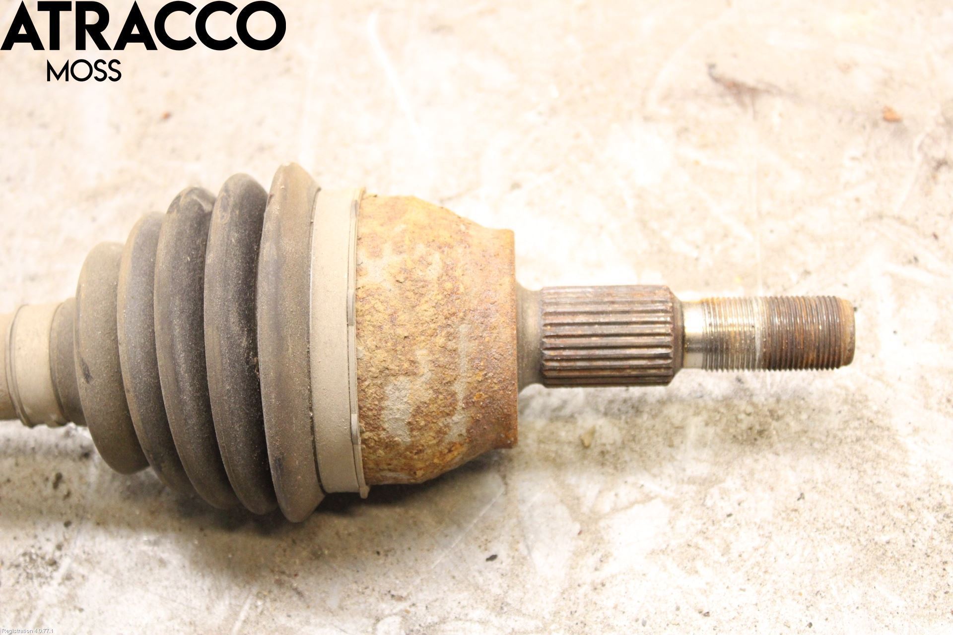 Ford TRANSIT/TOURNEO CONNECT 13-22 Drivaxel Fram Vänster
