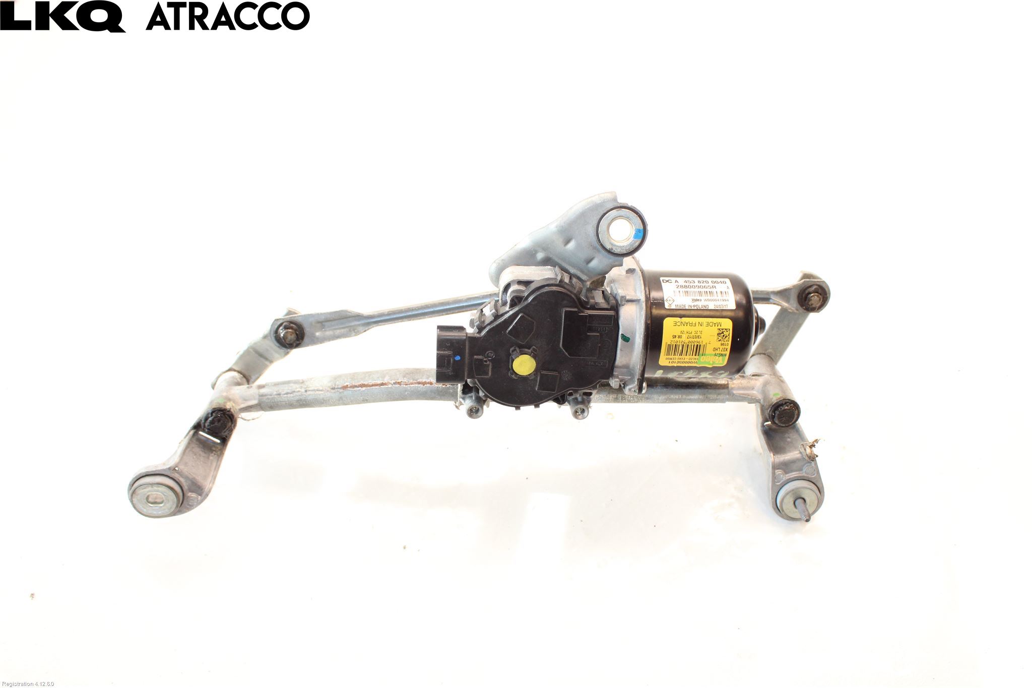 Smart FORFOUR 14-22 Torkarmotor Vindruta