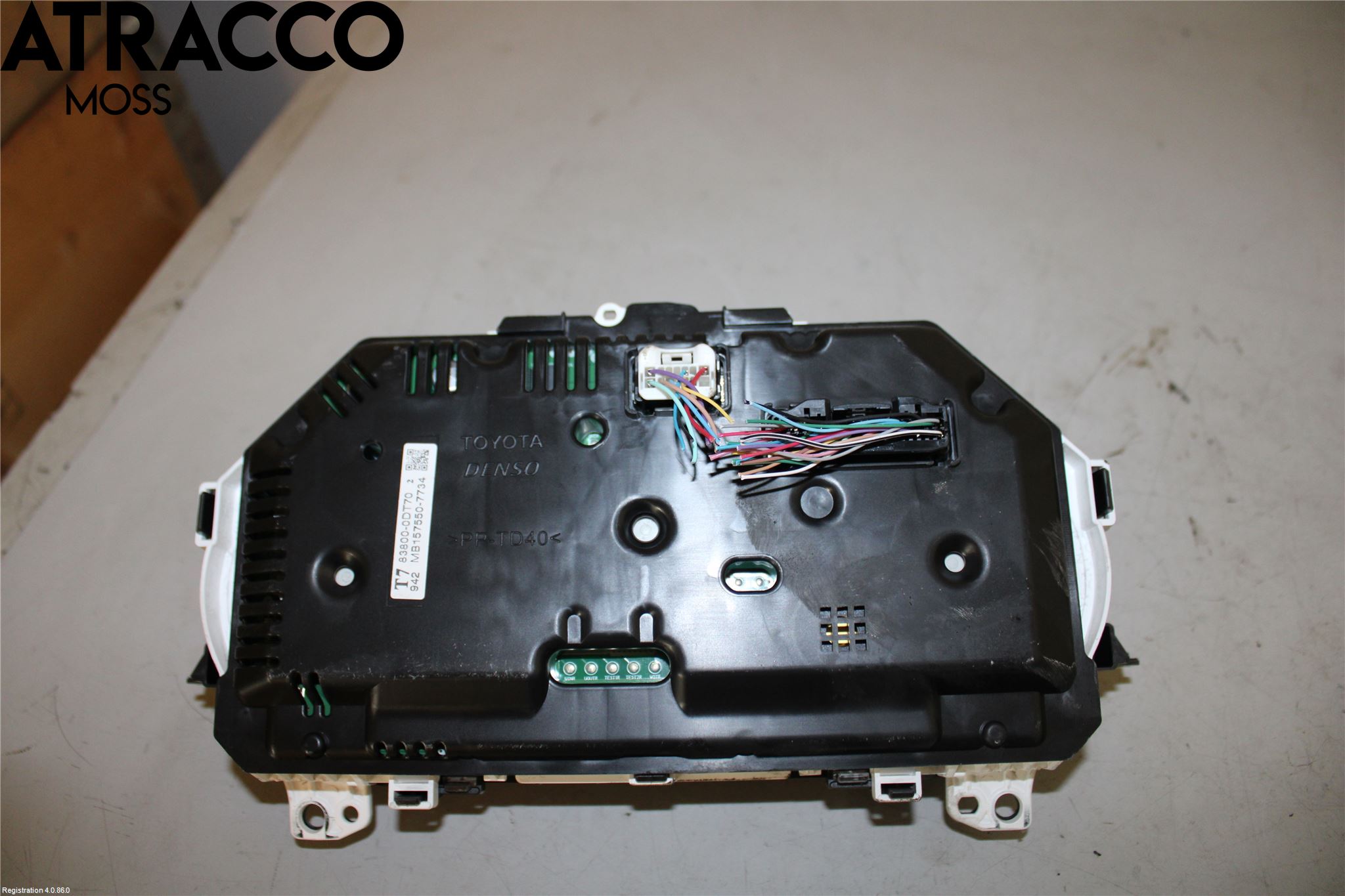 Toyota YARIS XP130 12-14 Instrument Komb
