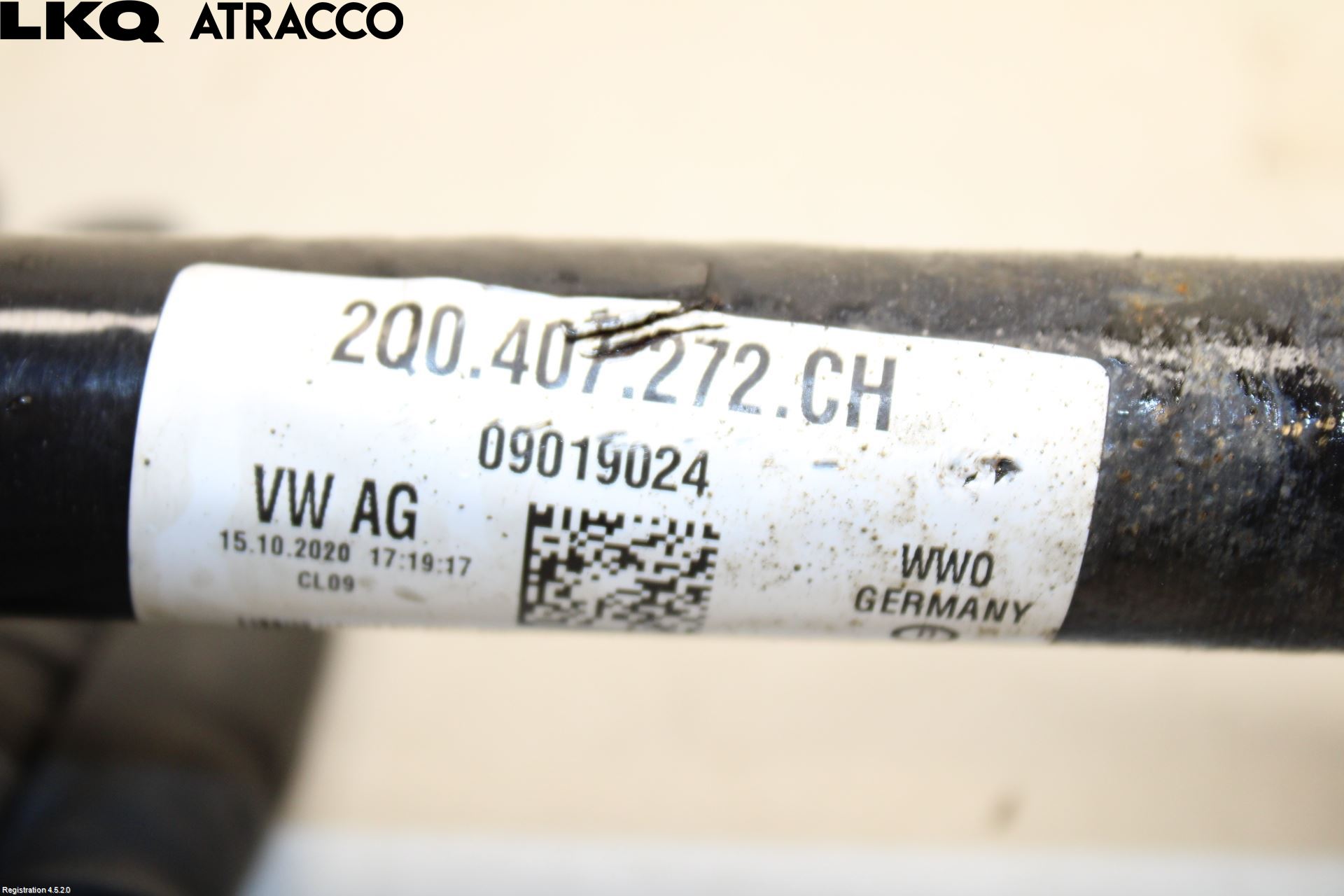 Volkswagen VW POLO VI 18->> Drivaxel Fram Höger
