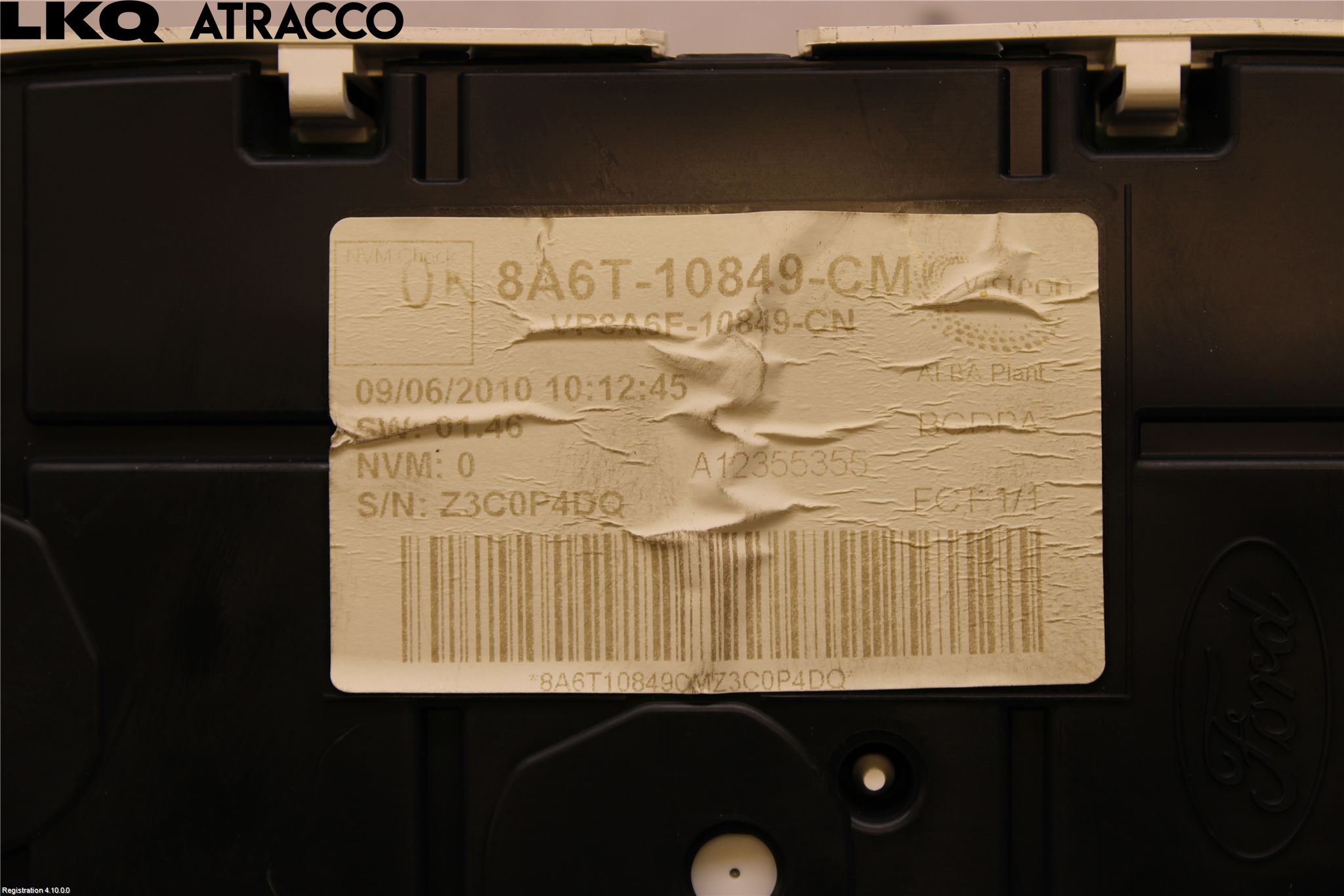 Ford FIESTA 09-12 Instrument Komb