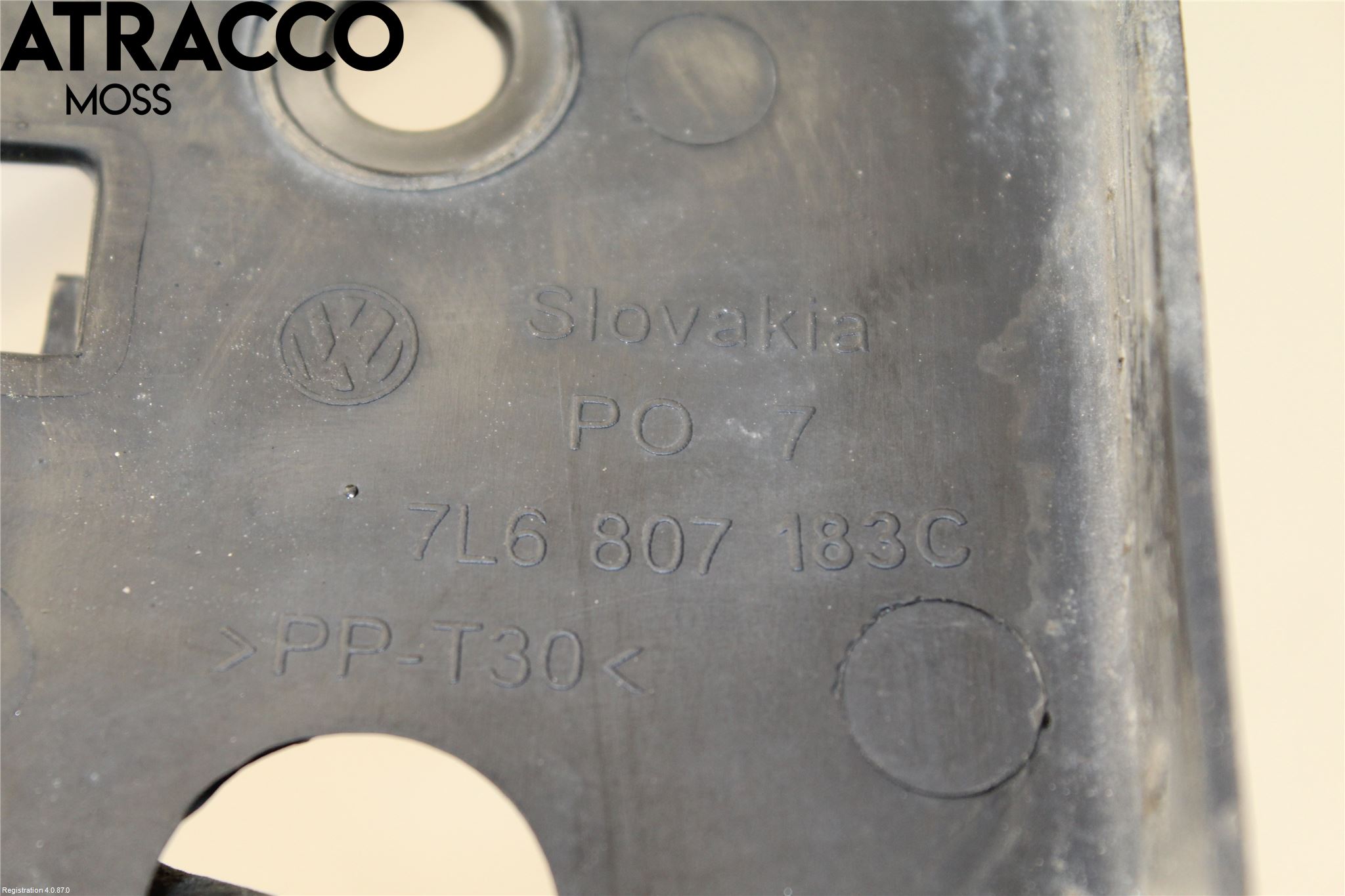 Volkswagen VW TOUAREG 7L 03-10 Stötfångardel Fram Vä