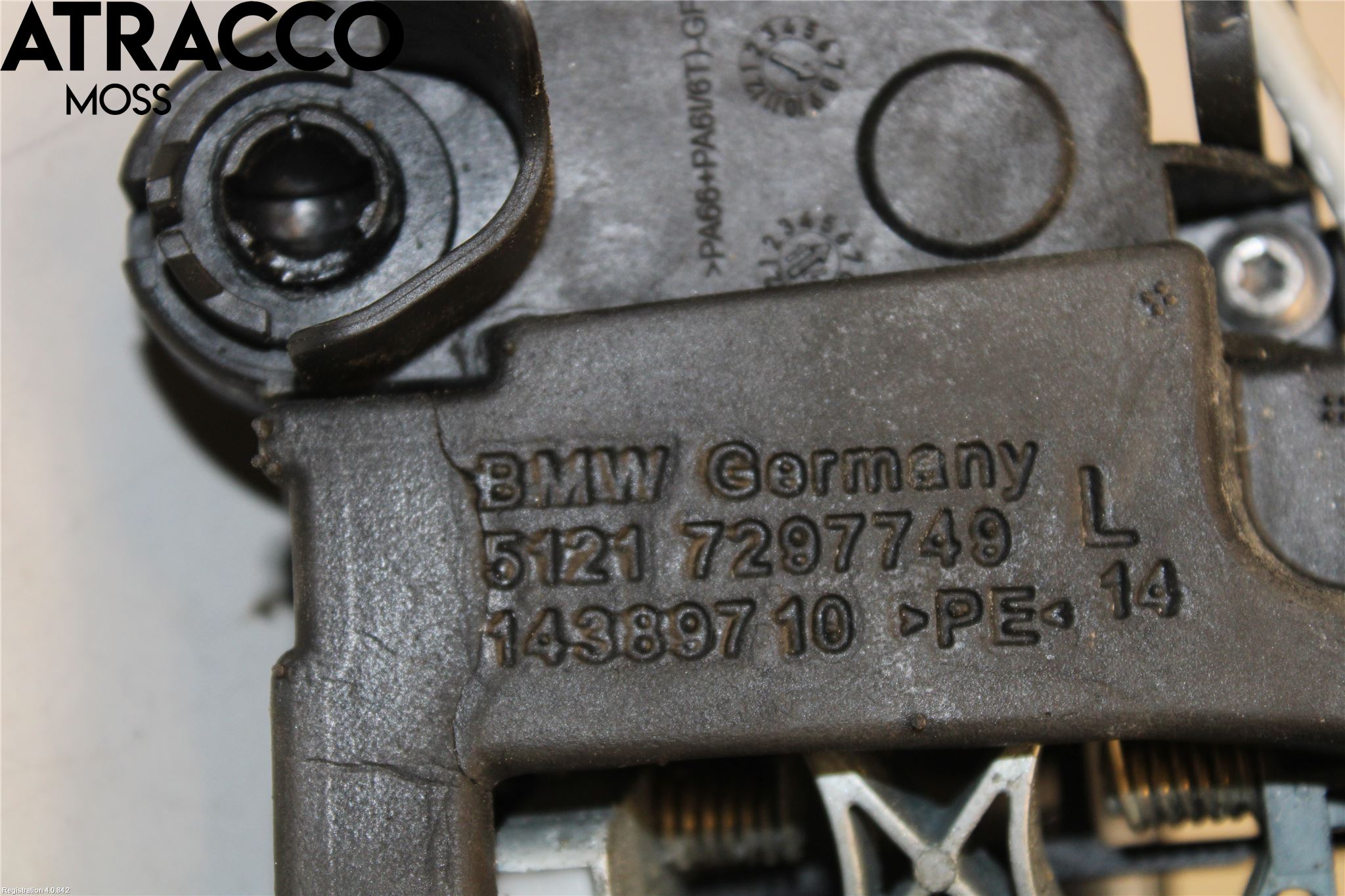 BMW 1 F20/F21 11-19 Dörrhandtag Yttre Vä
